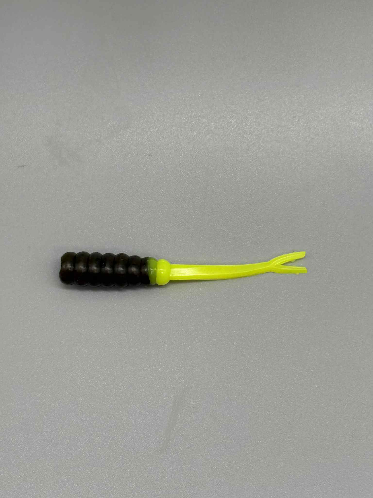 2" Harms Fluke Crappie Lure (Bodies) 10 pack Garlic Scented