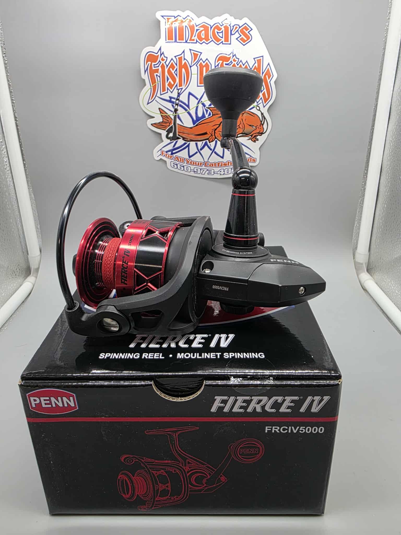 fish n reel Penn Fierce IV 5000 spinning rh/lh – Maci's 'n Finds Daiwa, Spinning Reel, BG The simple hand quality Adult Size:X-Large [60cm]
