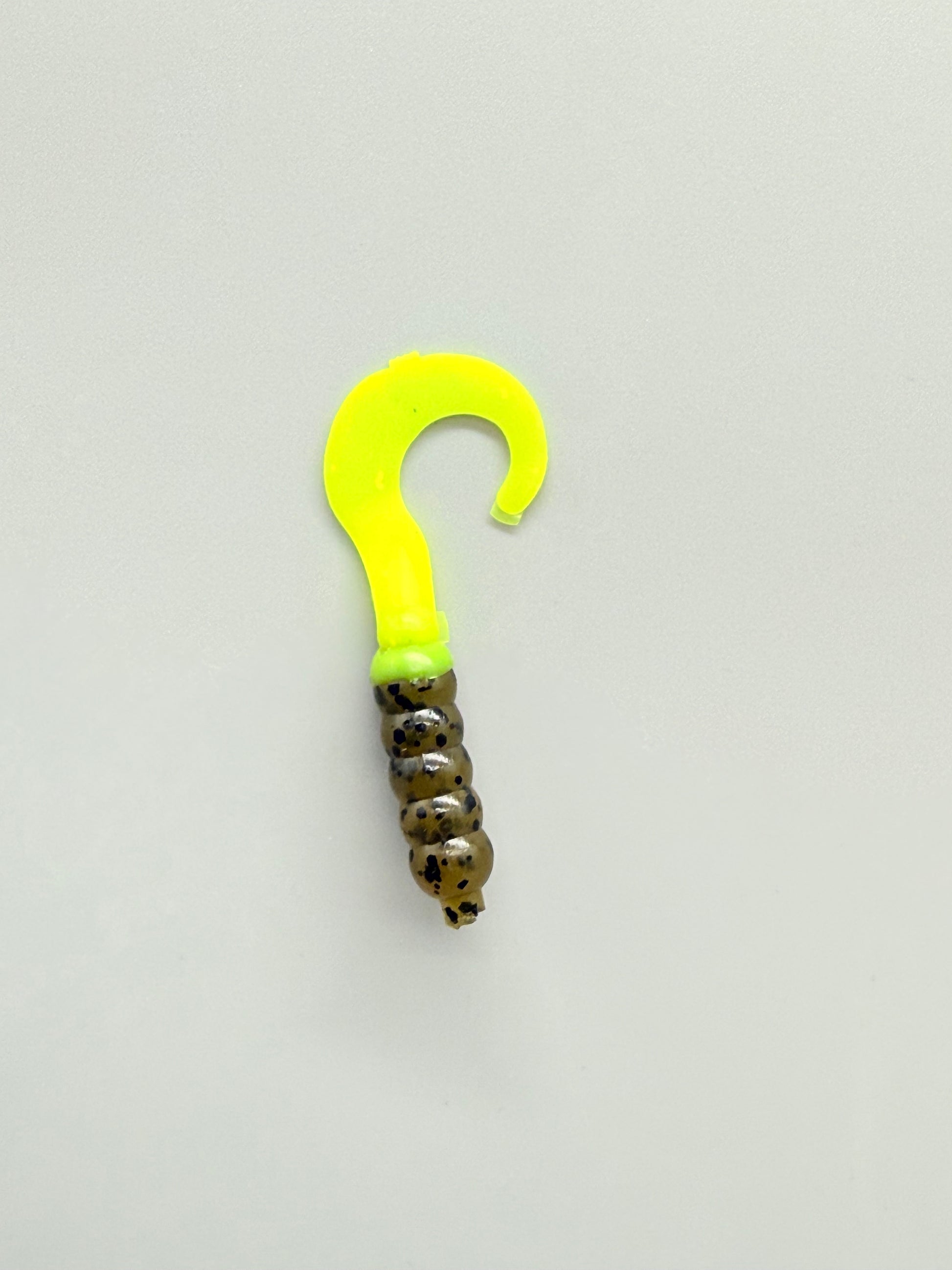 2" Harms Curly Tail Crappie Lure (Bodies) 10 pack Garlic Scented