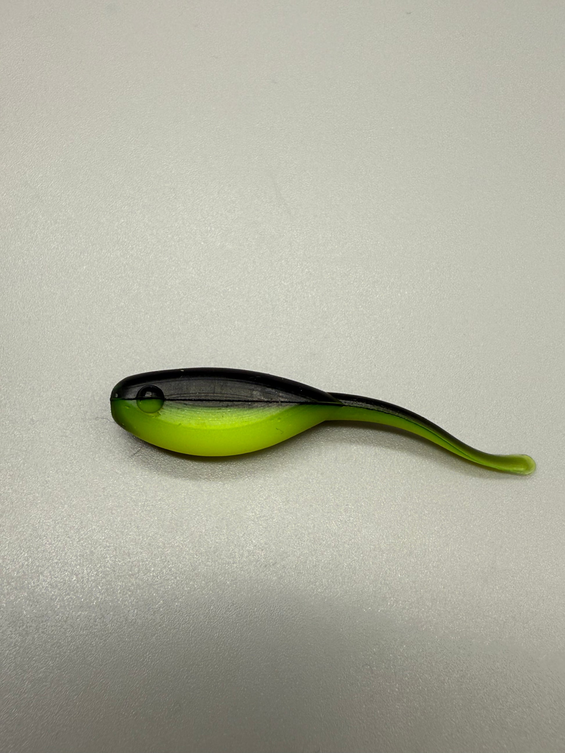 2" Harms Baby Shad Crappie Lure (bodies) 10 pack Garlic Scented