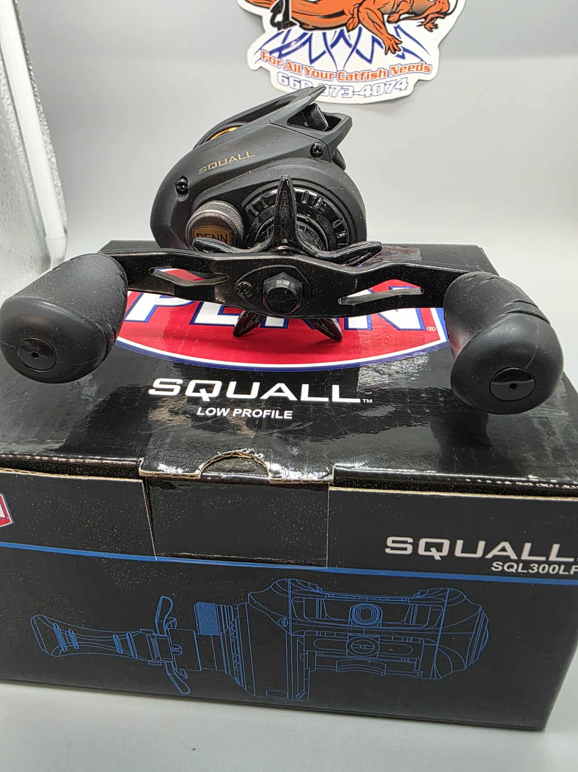 Penn Squall 300LP Baitcast Reel  SQL300LP