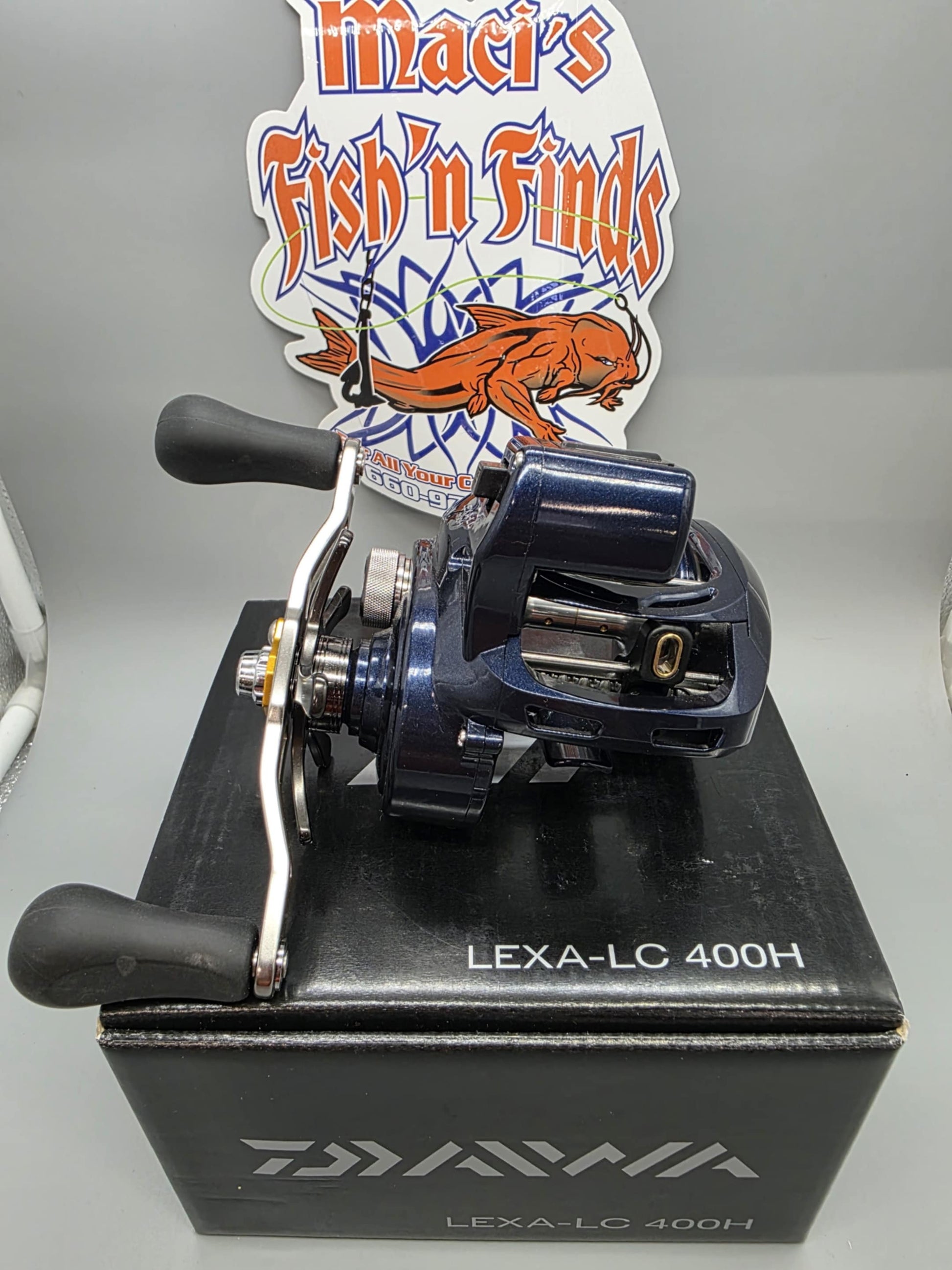 Daiwa Lexa-LC 400H Reel line counter