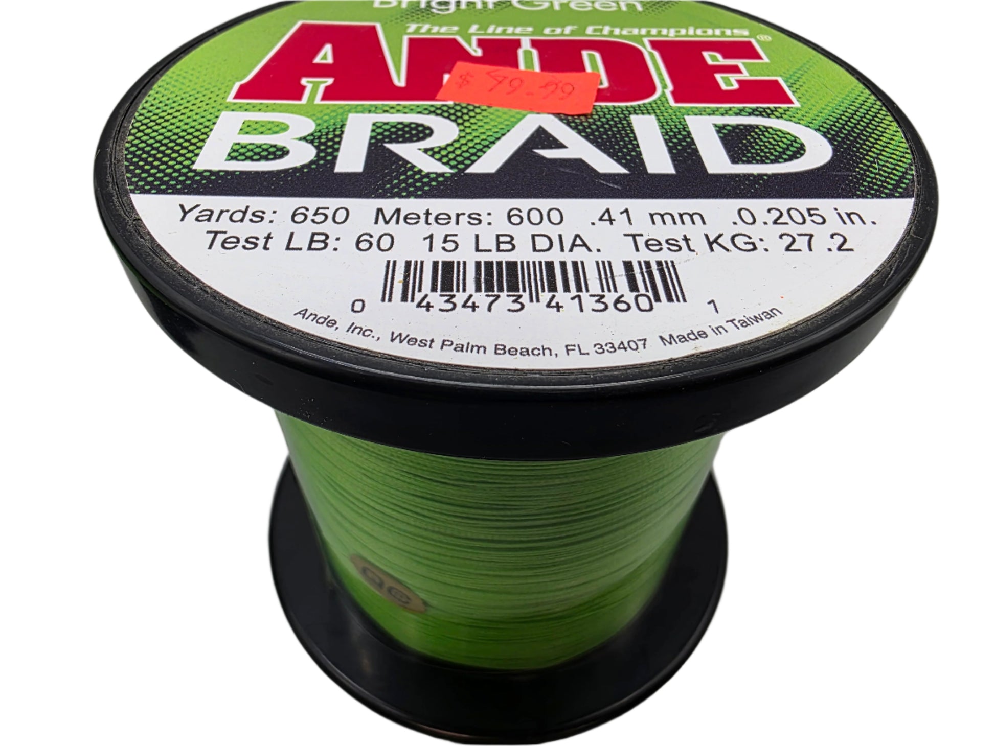Ande Braid Fishing Line 60#, 80#, 100#, 150#