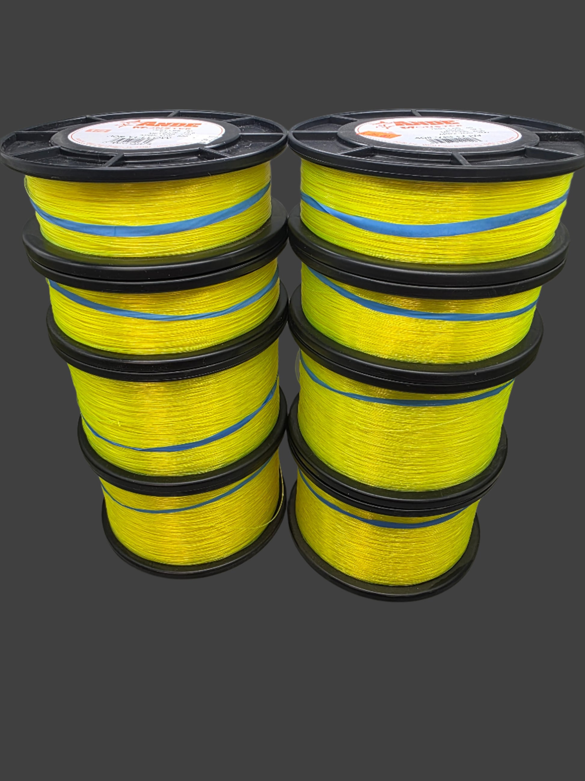 Ande Monster Fishing line  Blue or Yellow 20# 30# 40# 50# 60# 80# 100#