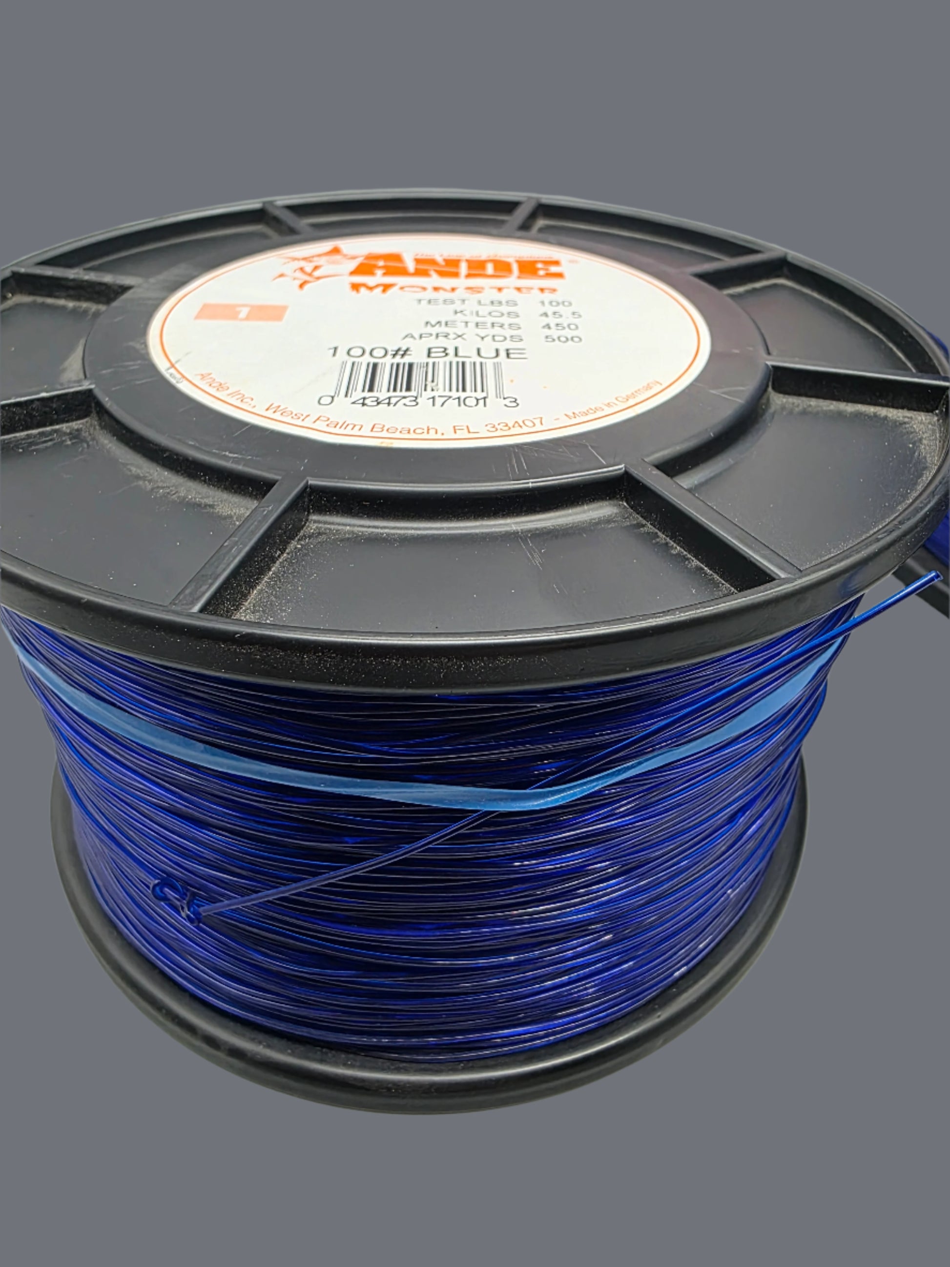 Ande Monster Fishing line  Blue or Yellow 20# 30# 40# 50# 60# 80# 100#
