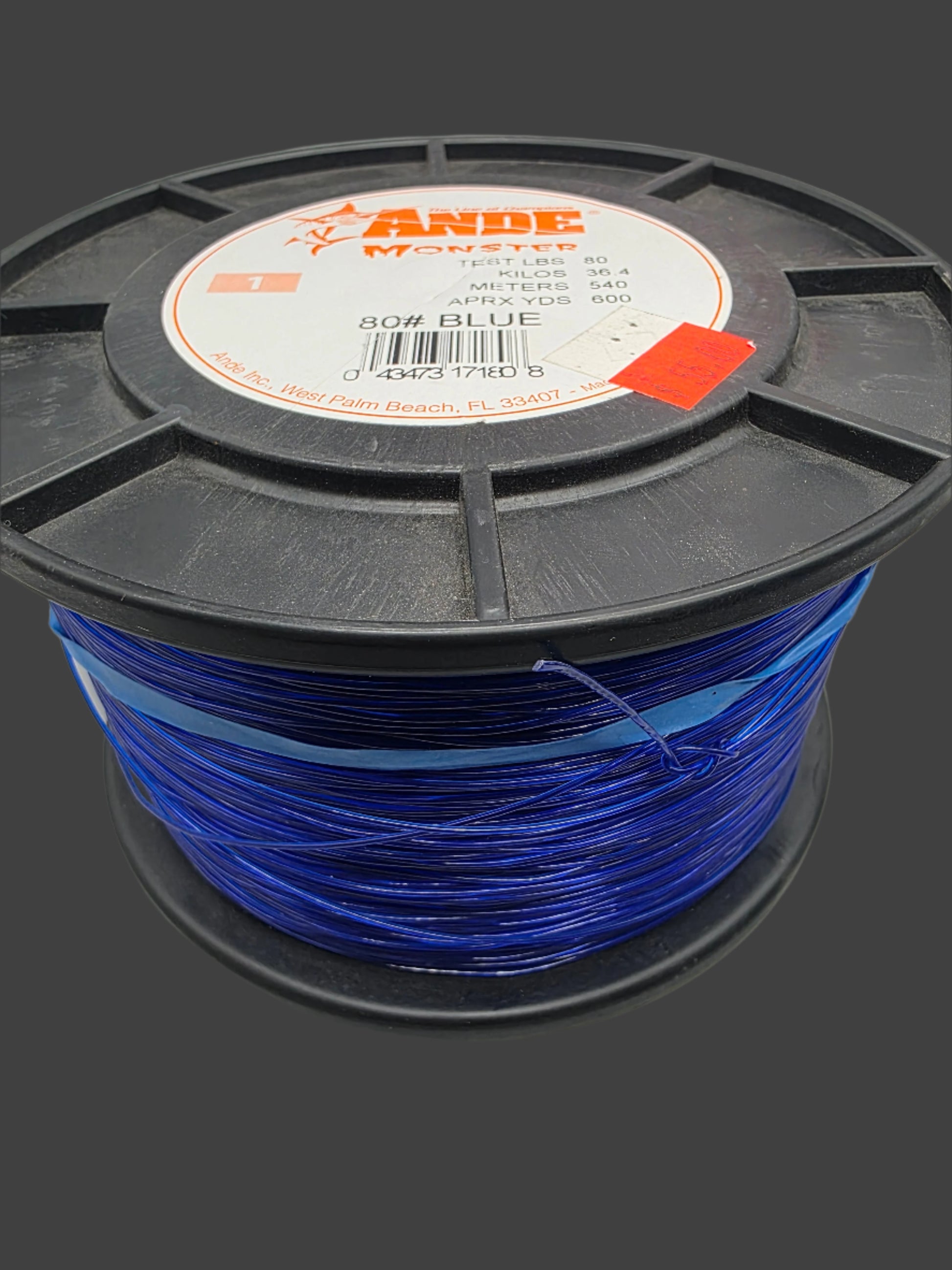 Ande Monster Fishing line  Blue or Yellow 20# 30# 40# 50# 60# 80# 100#
