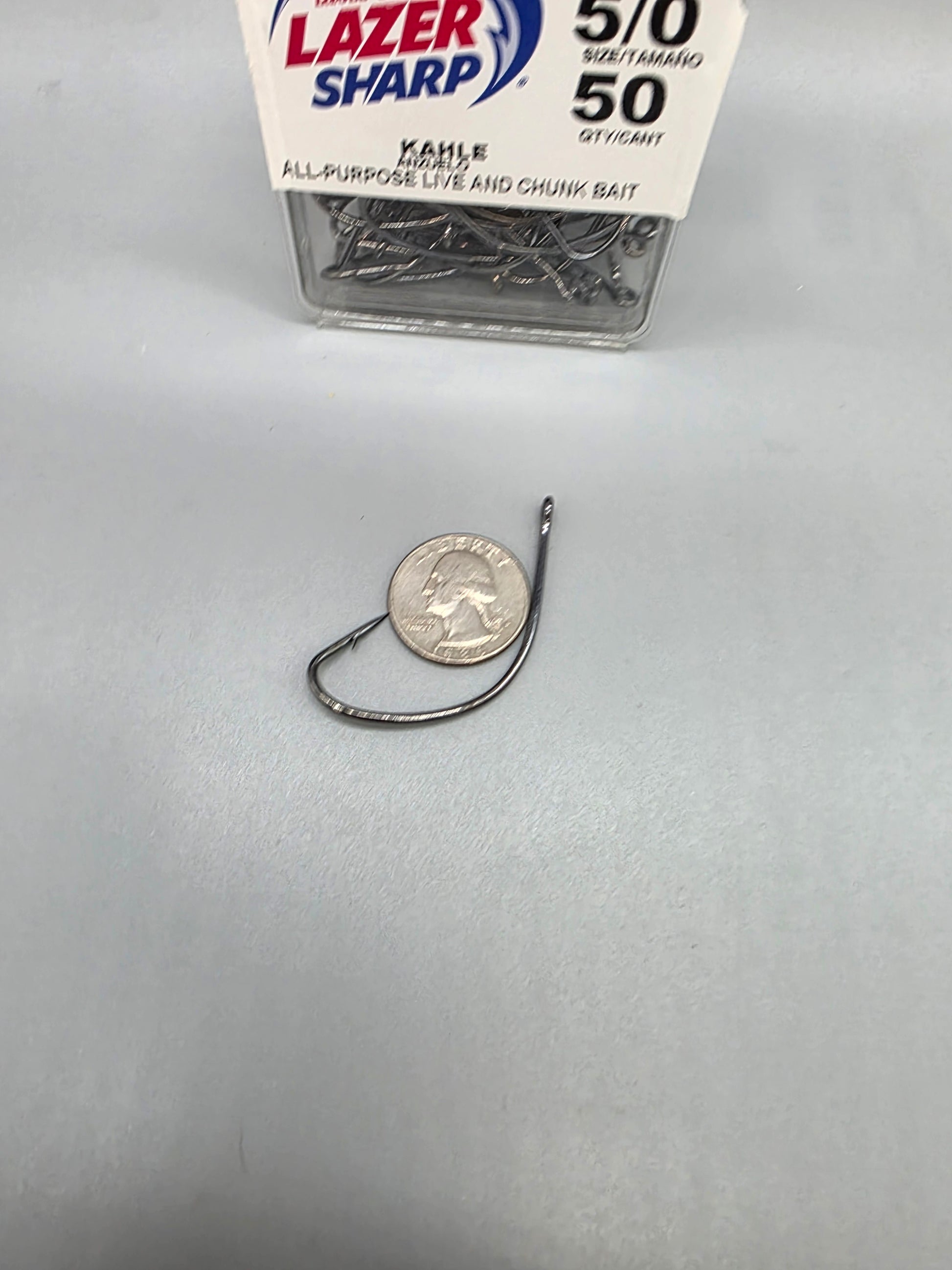 Eagle Claw Lazer Sharp Kahle Hooks L141 5/0 50 pk