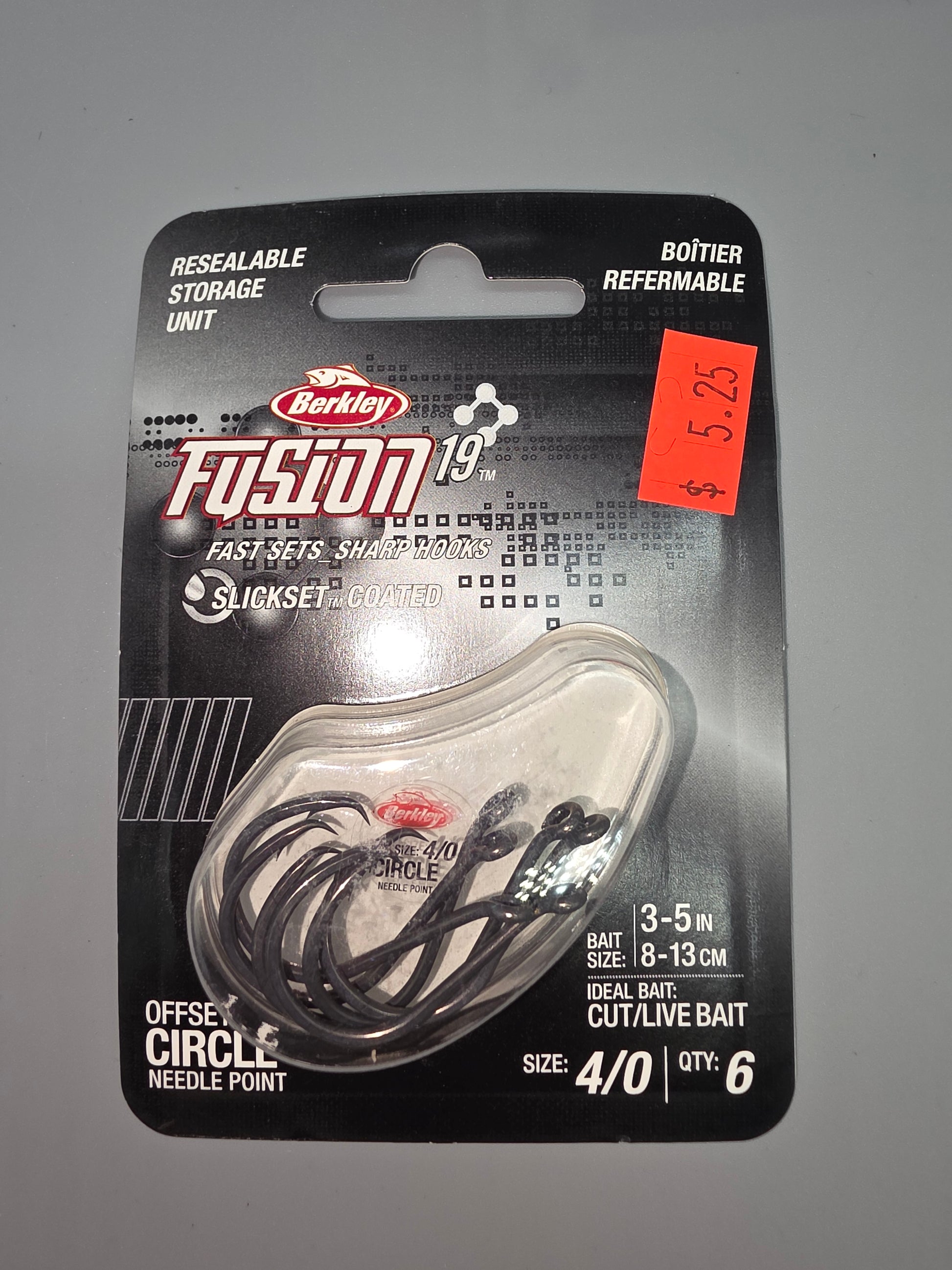 Berkley Fusion19 Fast Set Offset Circle Hooks