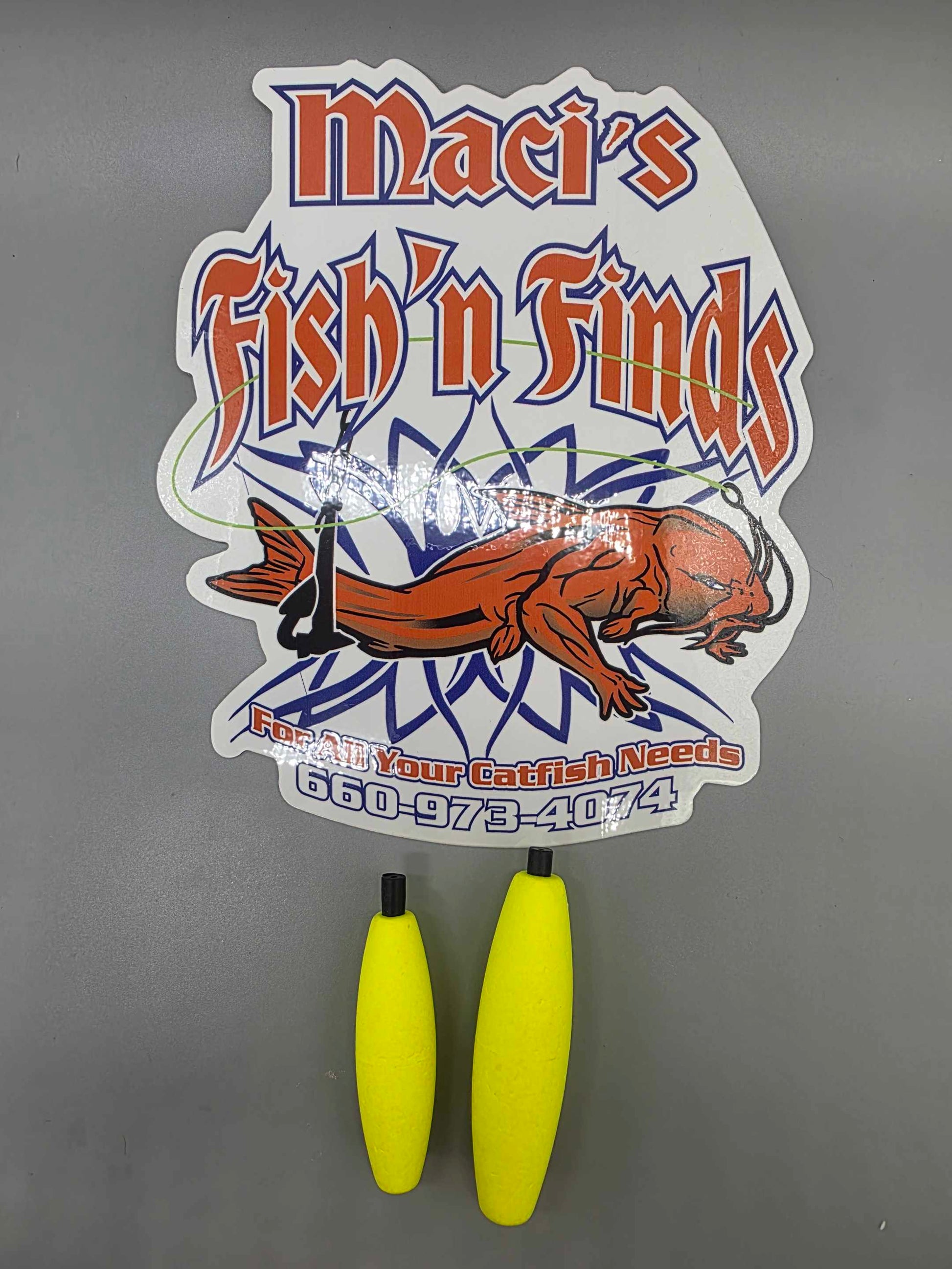 Maci's EVA Foam Cigar Floats 3" or 2.5" Non-slotted