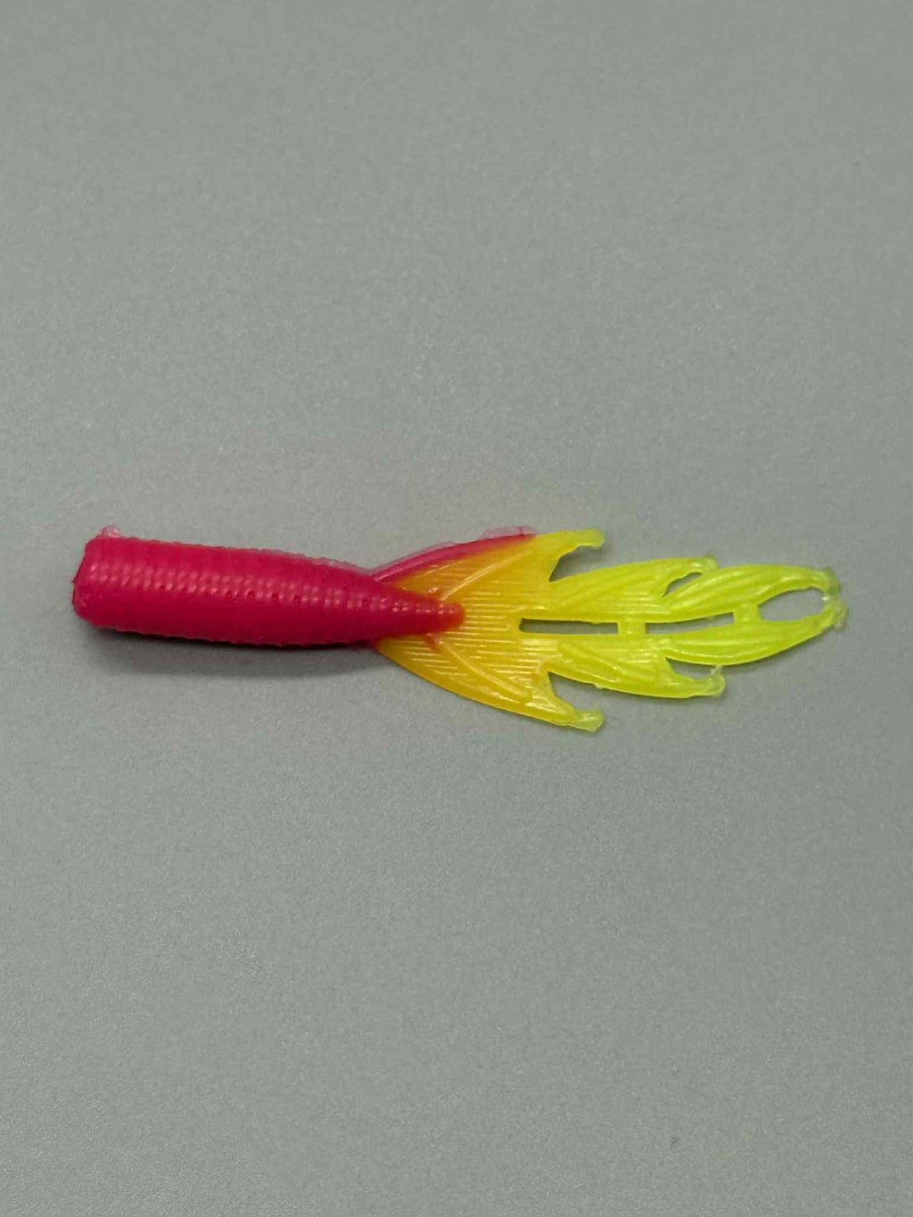 2" Harms Flame Tail Crappie Lure (Bodies) 10 pack Garlic Scented