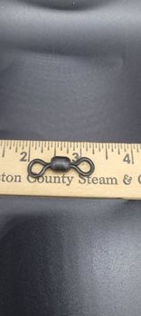 USA Made 2/0 or 4/0 Rosco Barrel Swivels 225# or 350# test Catfish, Blue Cat, Flathead
