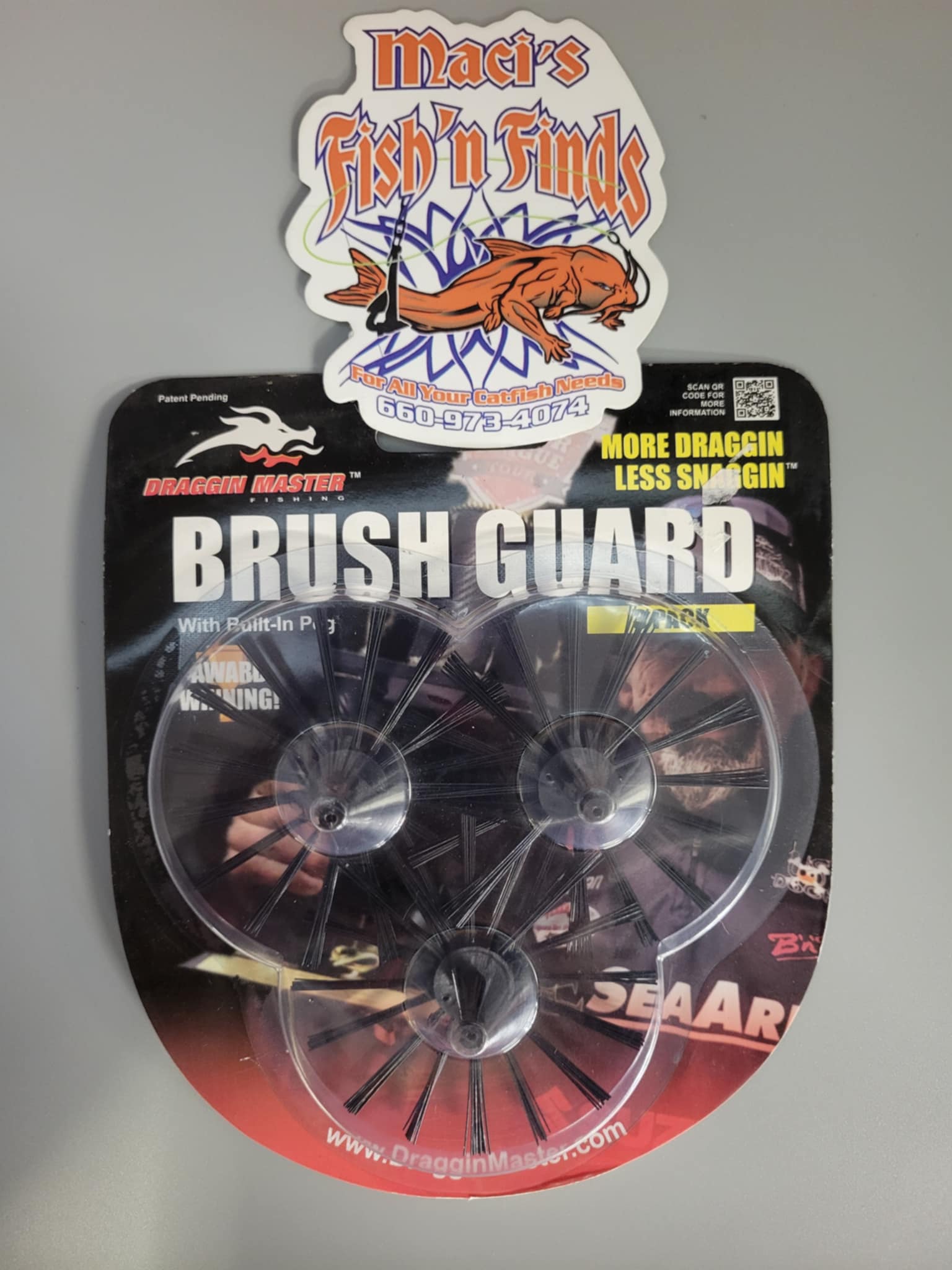 Draggin Master Brush Guard No Snag Catfish Line Rig 3 pack