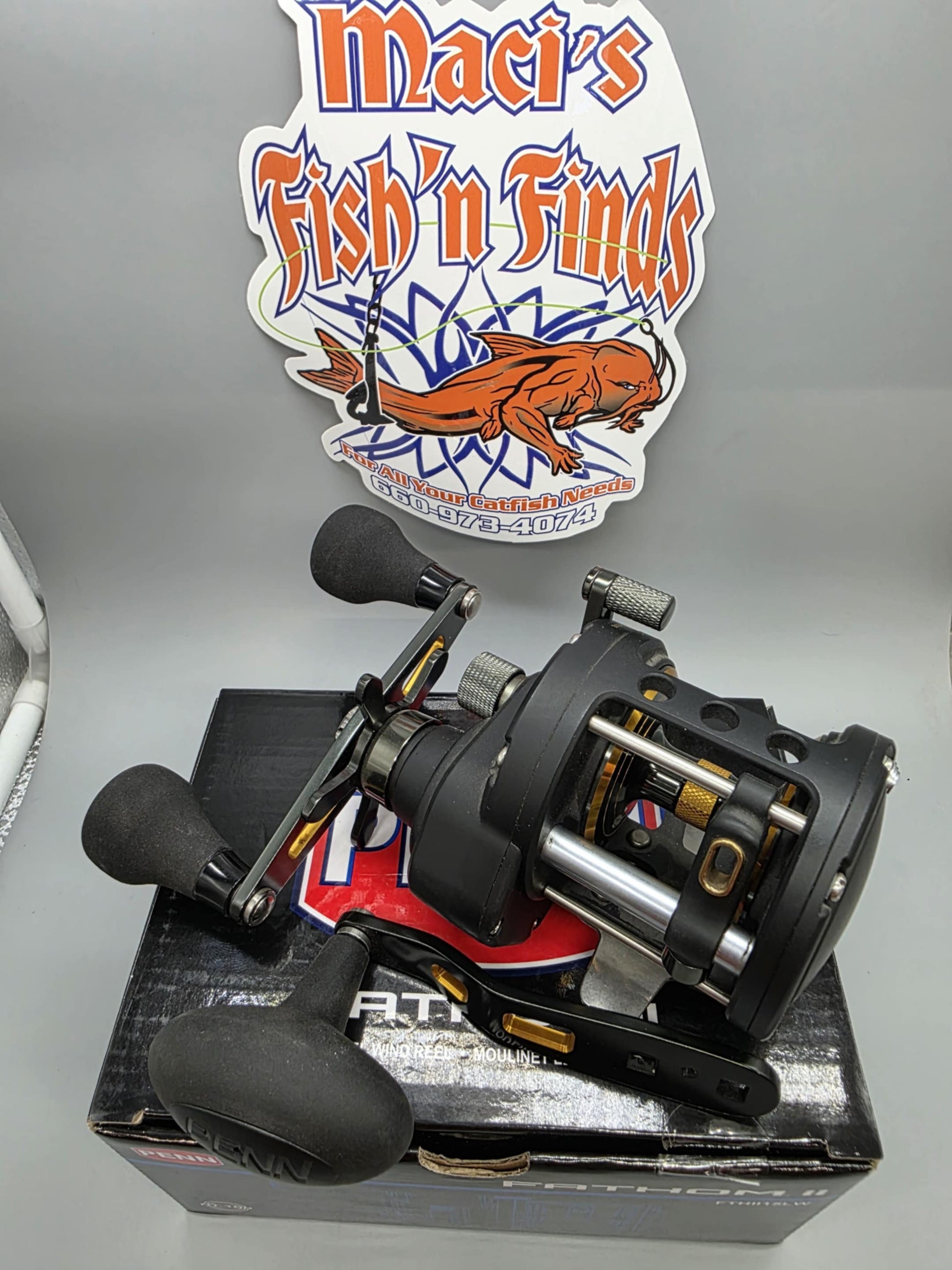Penn Fathom II LW Conventional Reels Line counter, non Line counter 15 or 20