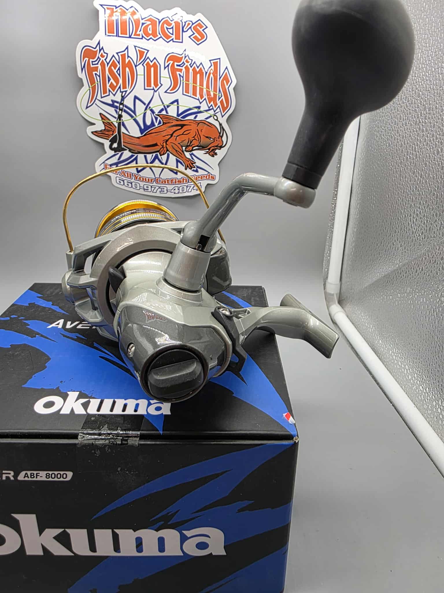 Okuma Avenger ABF-8000 Spinning reel rh/lh