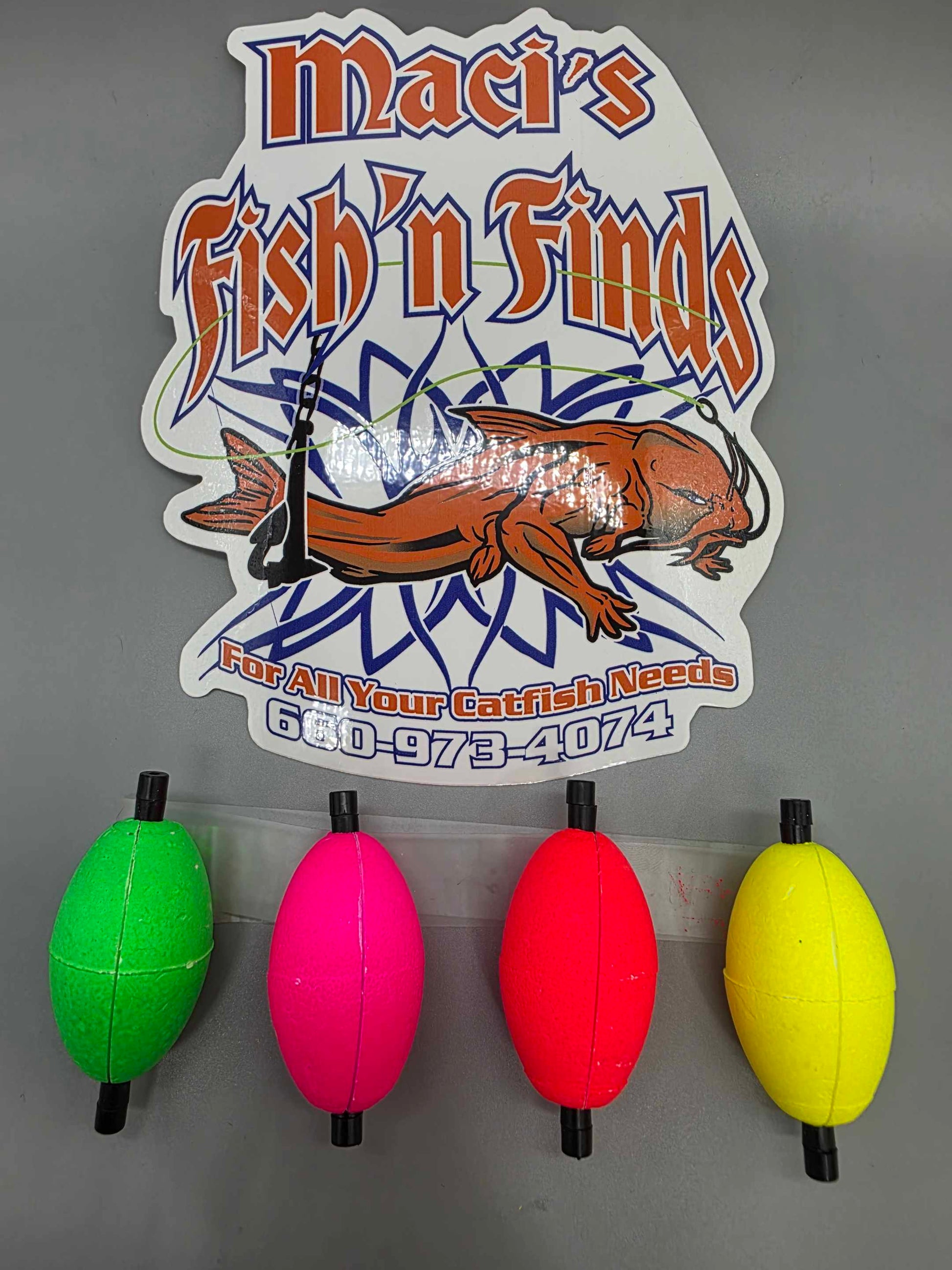 Comal Oval Floats 2" or 2.5" with peg Slotted