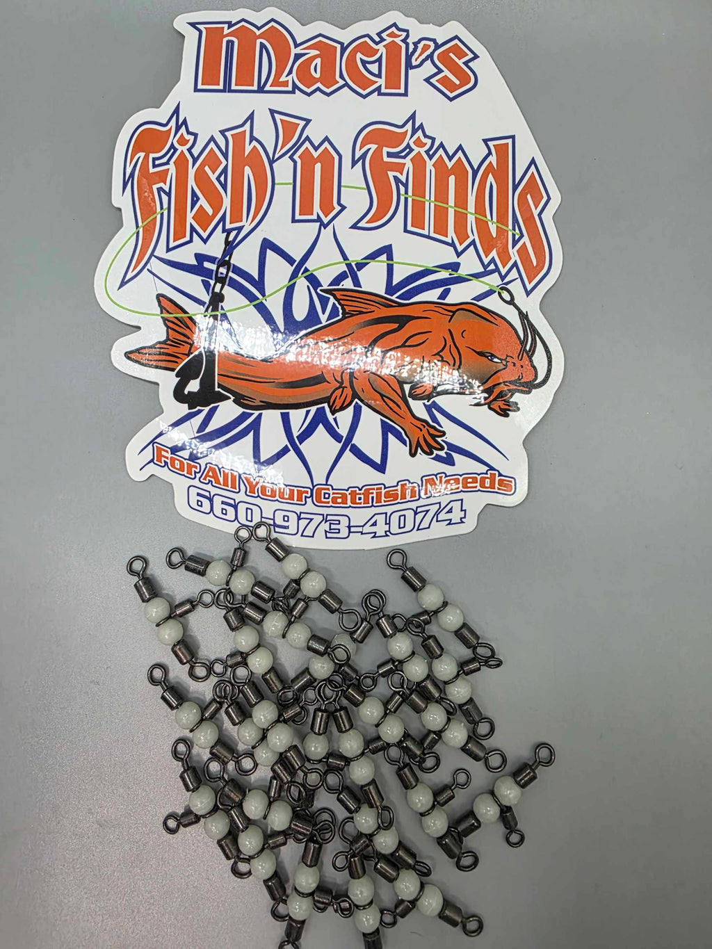 2/0-1/0 3 Way Cross Wire Barrel Swivels 100# test Catfish, Blue Cat, Flathead