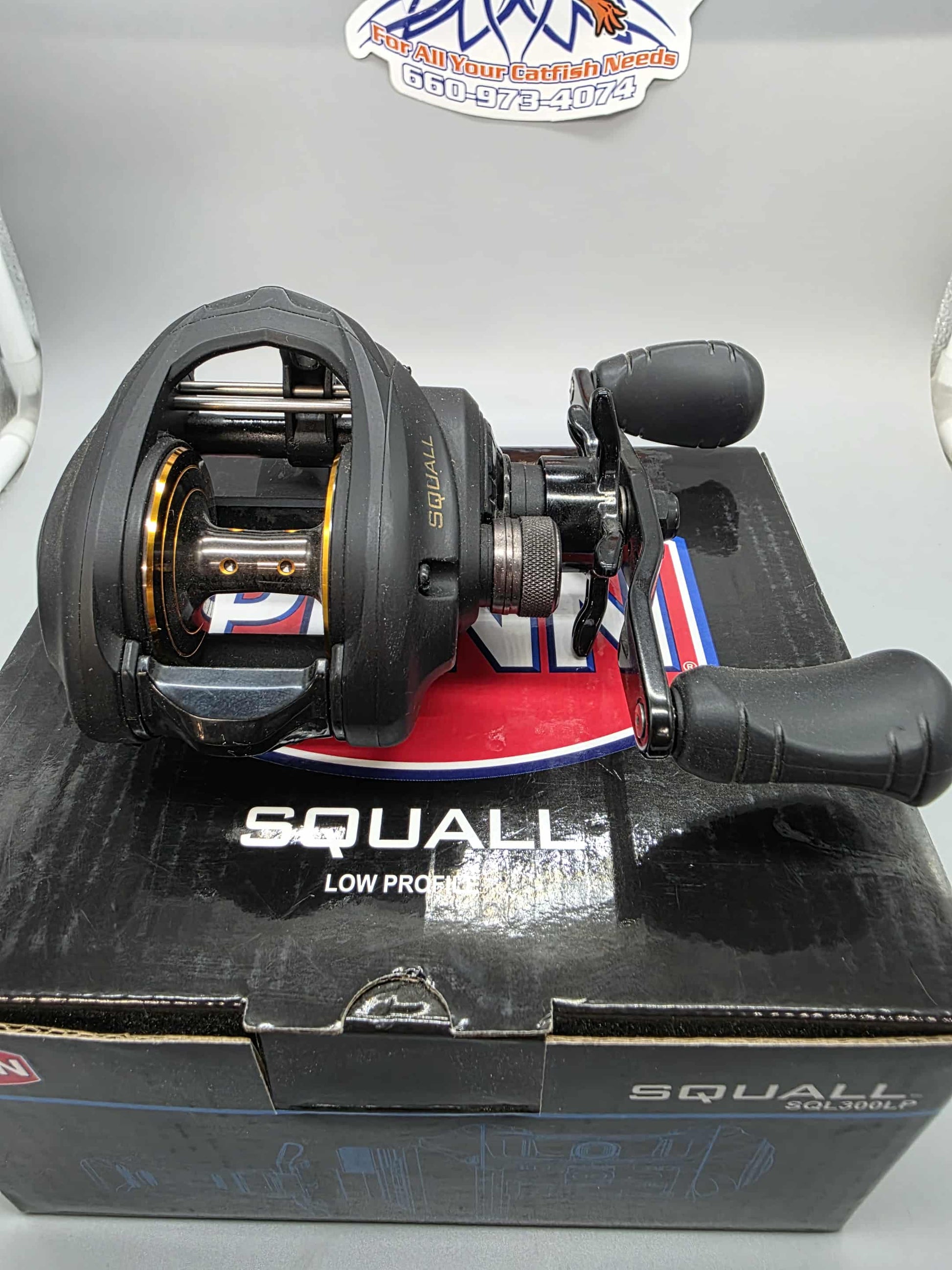Penn Squall 300LP Baitcast Reel  SQL300LP