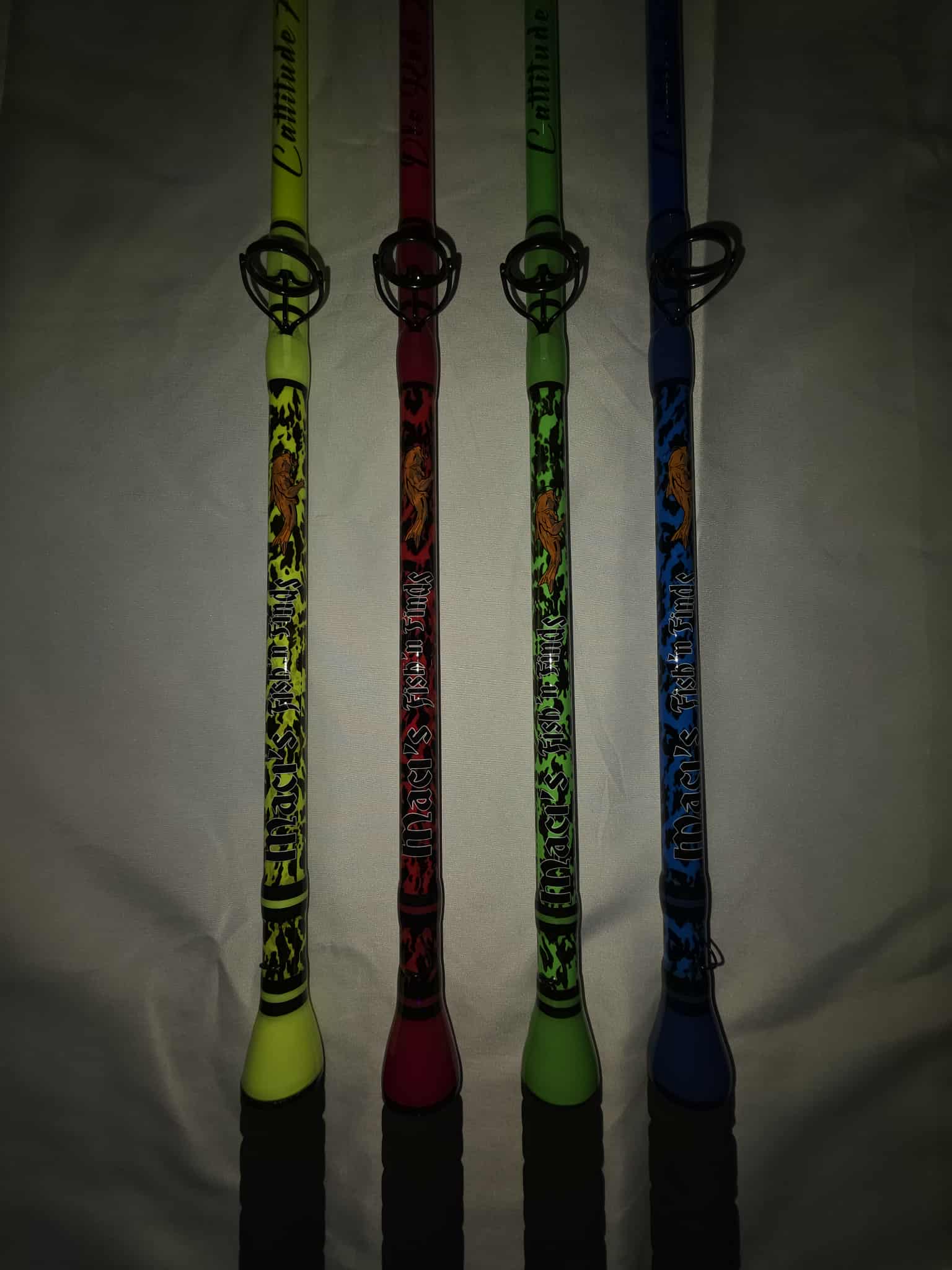 Maci's Anchor Fishing Rod MH or Heavy 7'6" Casting