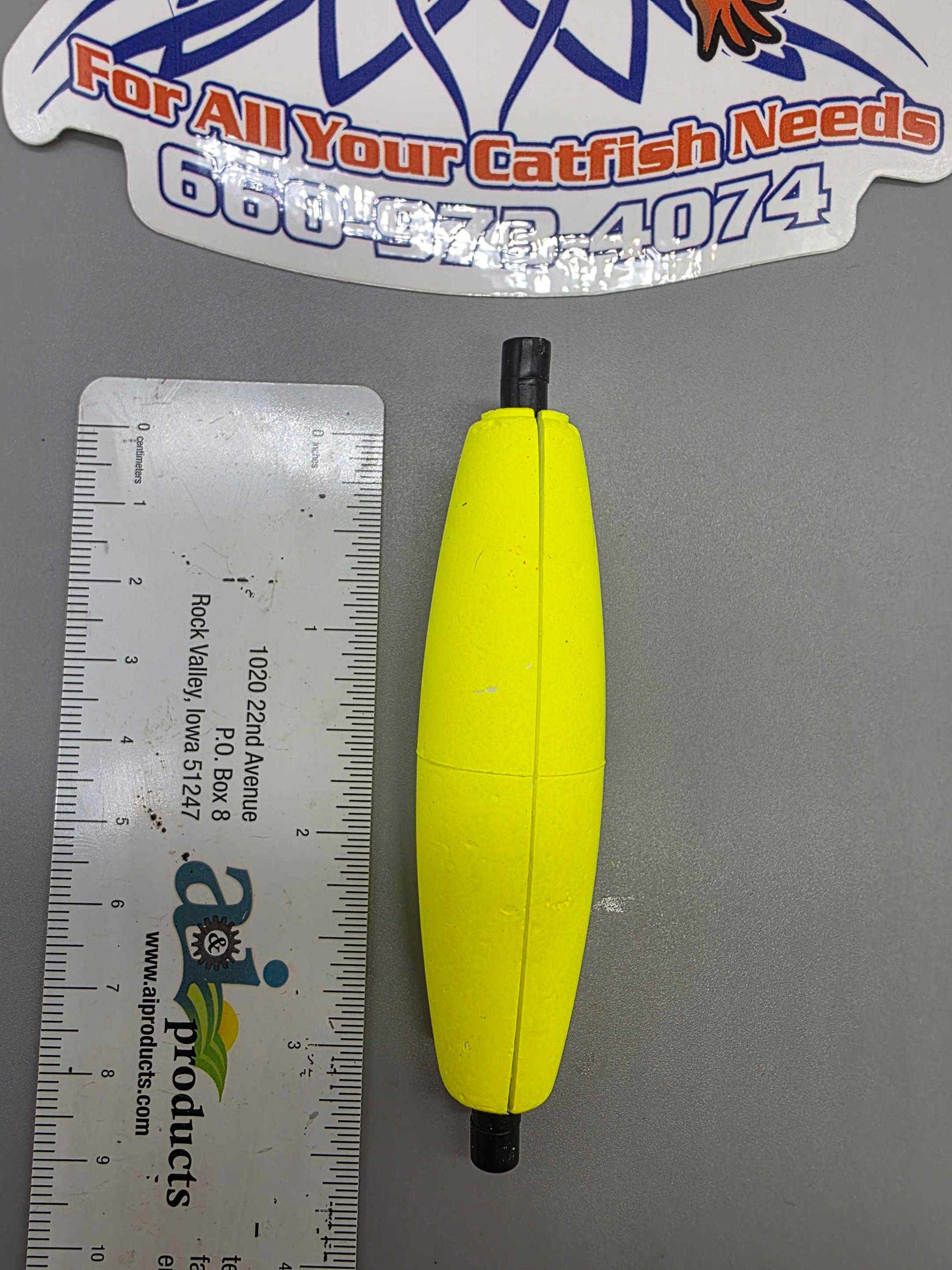 Fishing Cigar Floats 3", 2.5", 2" Slotted