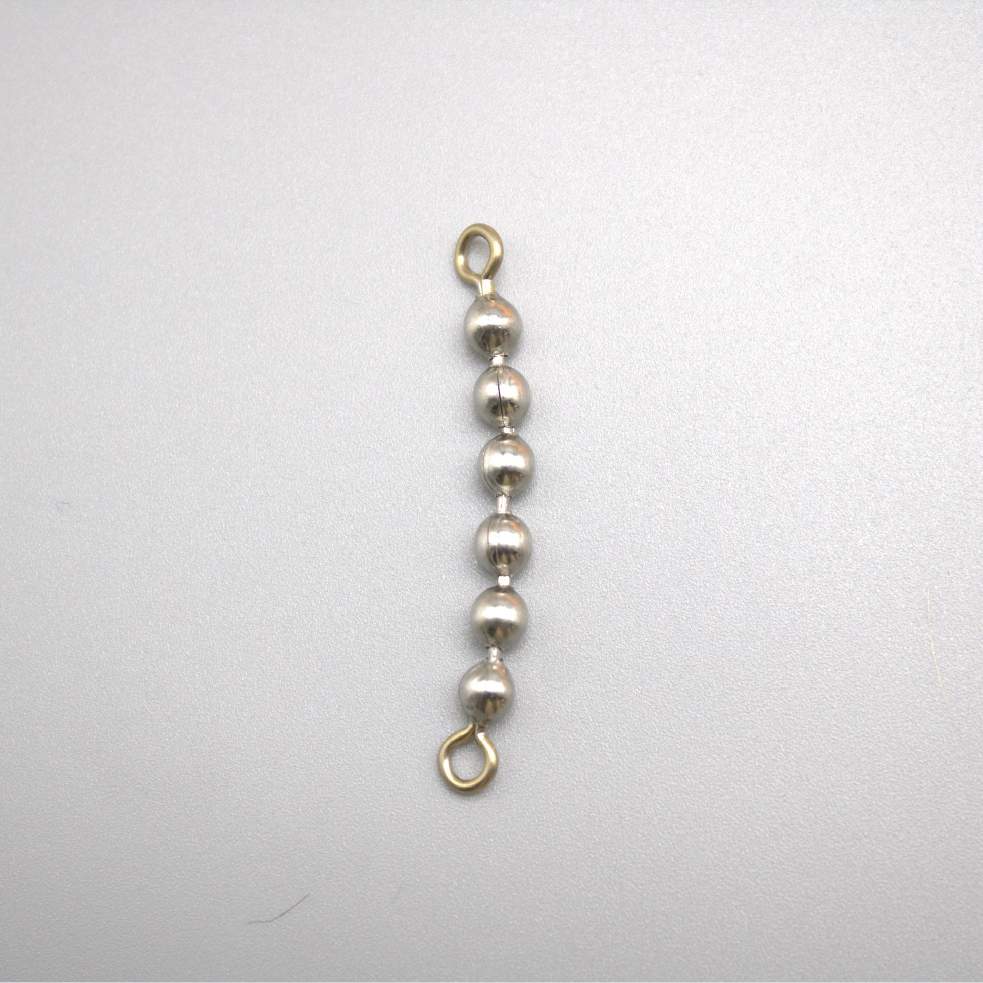 USA Made Ball Chain Swivel- 6 Ball Fishing Swivel 50pack
