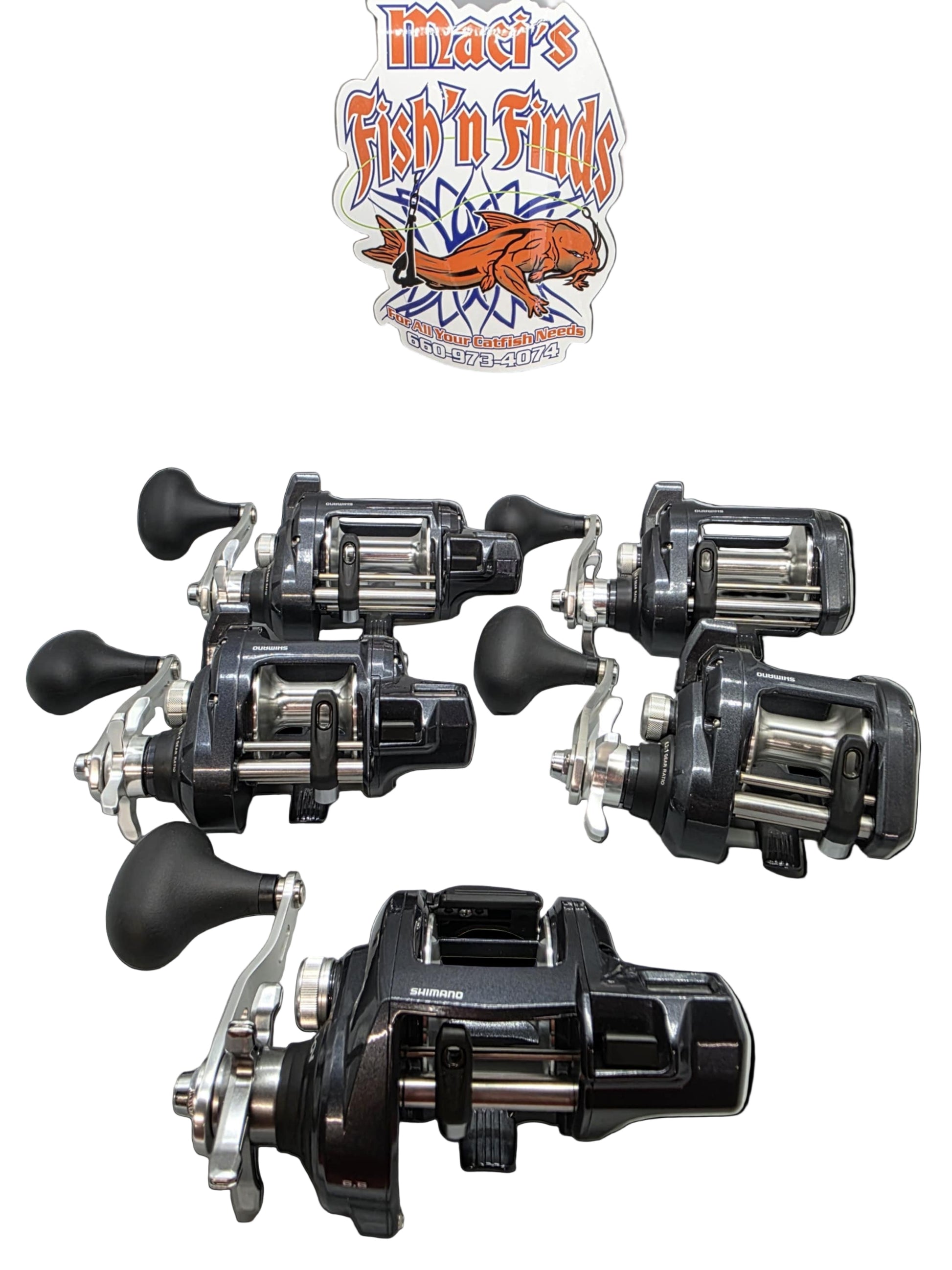 Shimano Tekota Reels Line counter, non Line counter 400 500 600