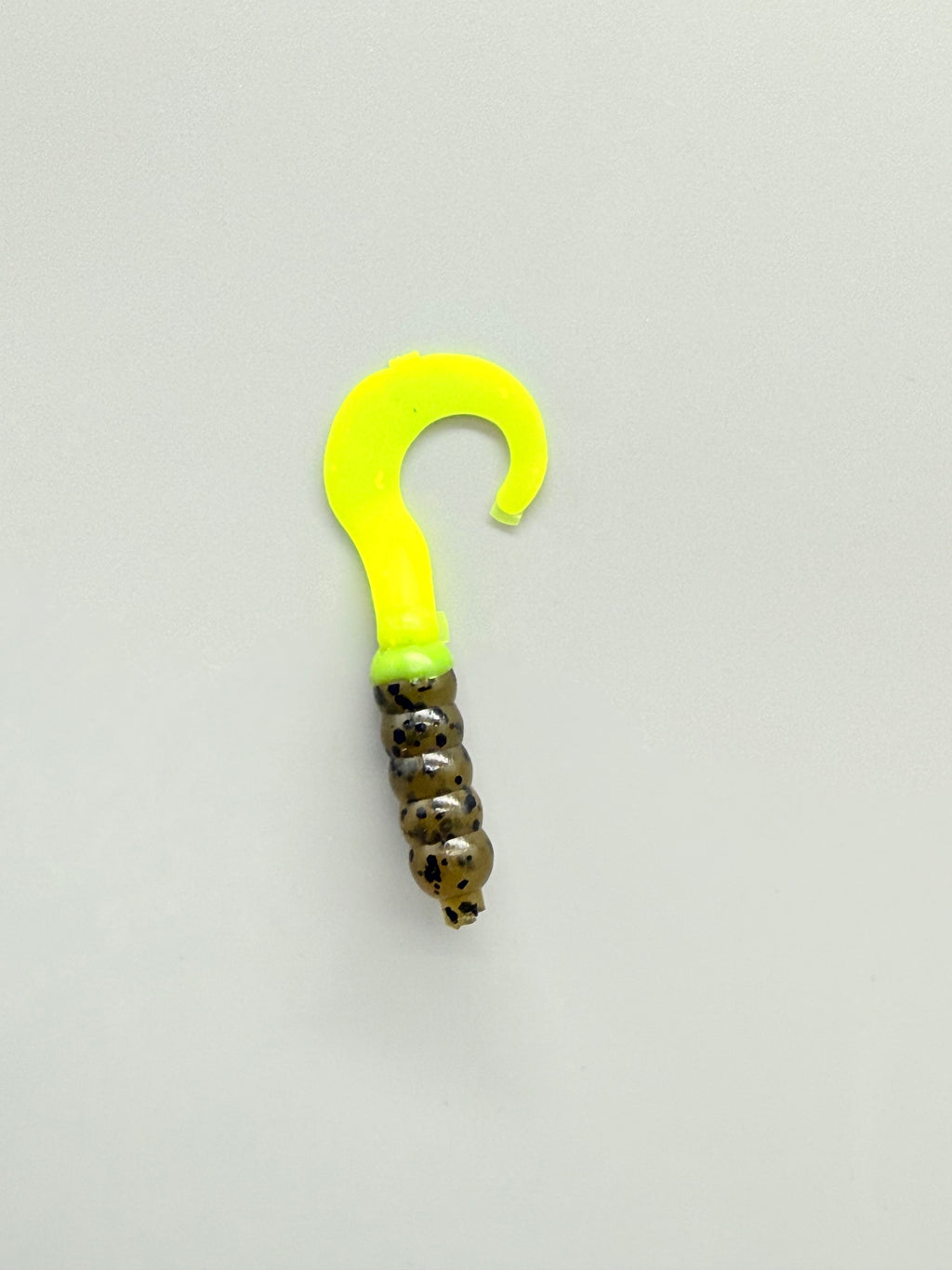 2" Harms Curly Tail Crappie Lure (Bodies) 10 pack Garlic Scented