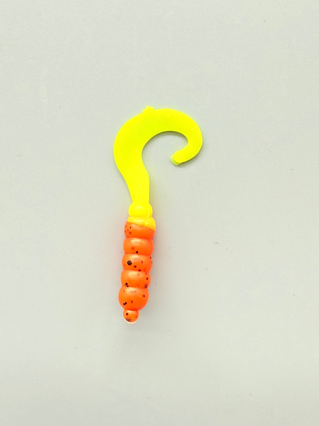 2" Harms Curly Tail Crappie Lure (Bodies) 10 pack Garlic Scented