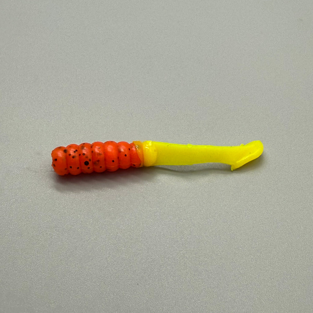 2" Harms Paddle Tail Crappie Lure (bodies) 10 pack Garlic Scented