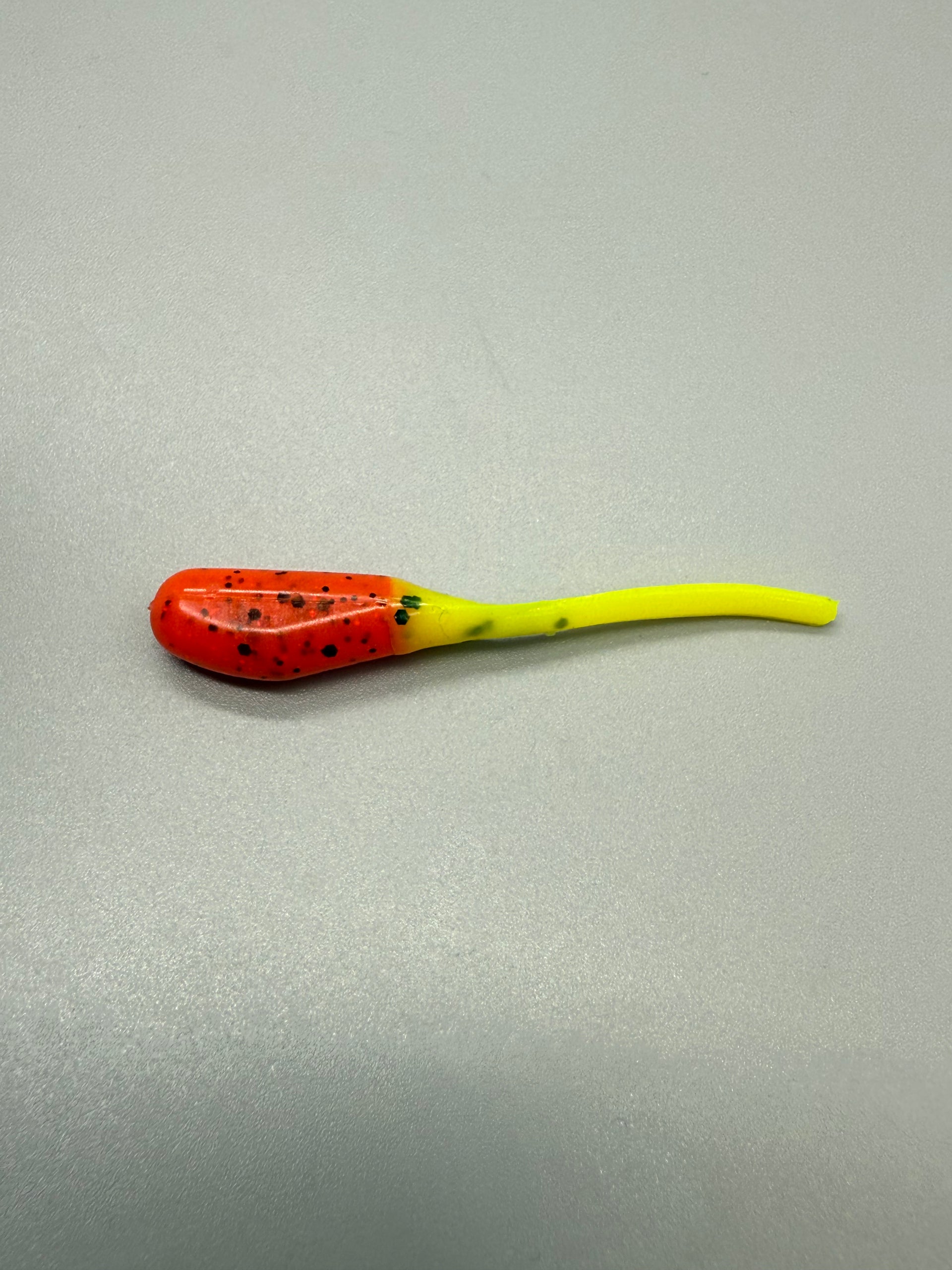 35 Esche Grubs Crappie Shad 2'' Hot Pink - Profumate All'Aglio - TEXJET
