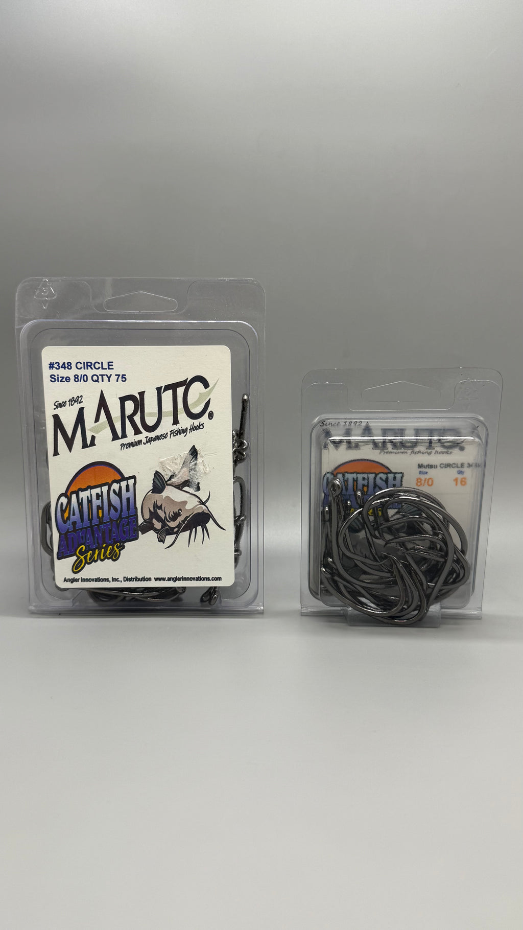 MARUTO Circle Hooks 8/0 & 10/0
