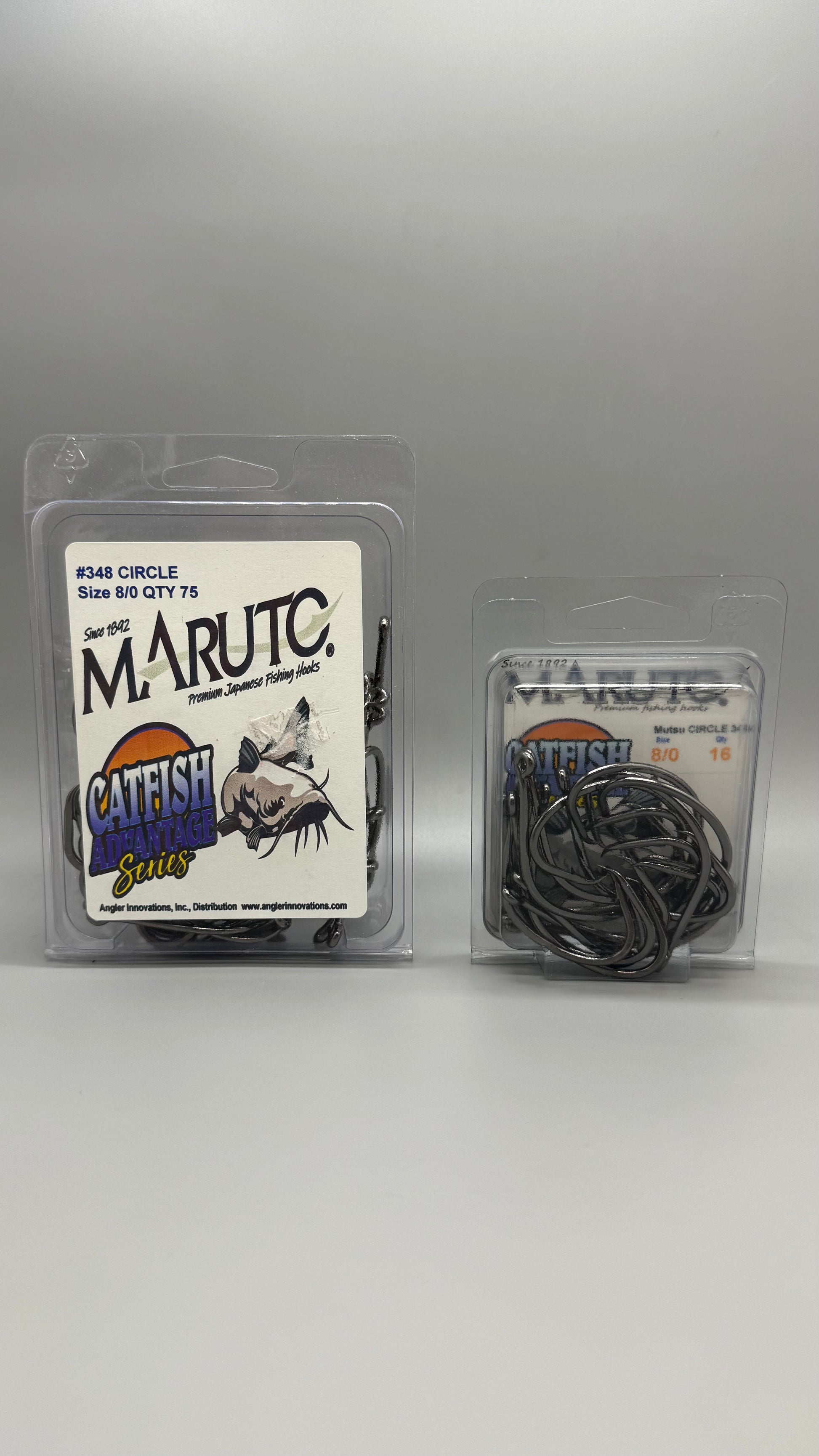 MARUTO Circle Hooks 8/0 & 10/0