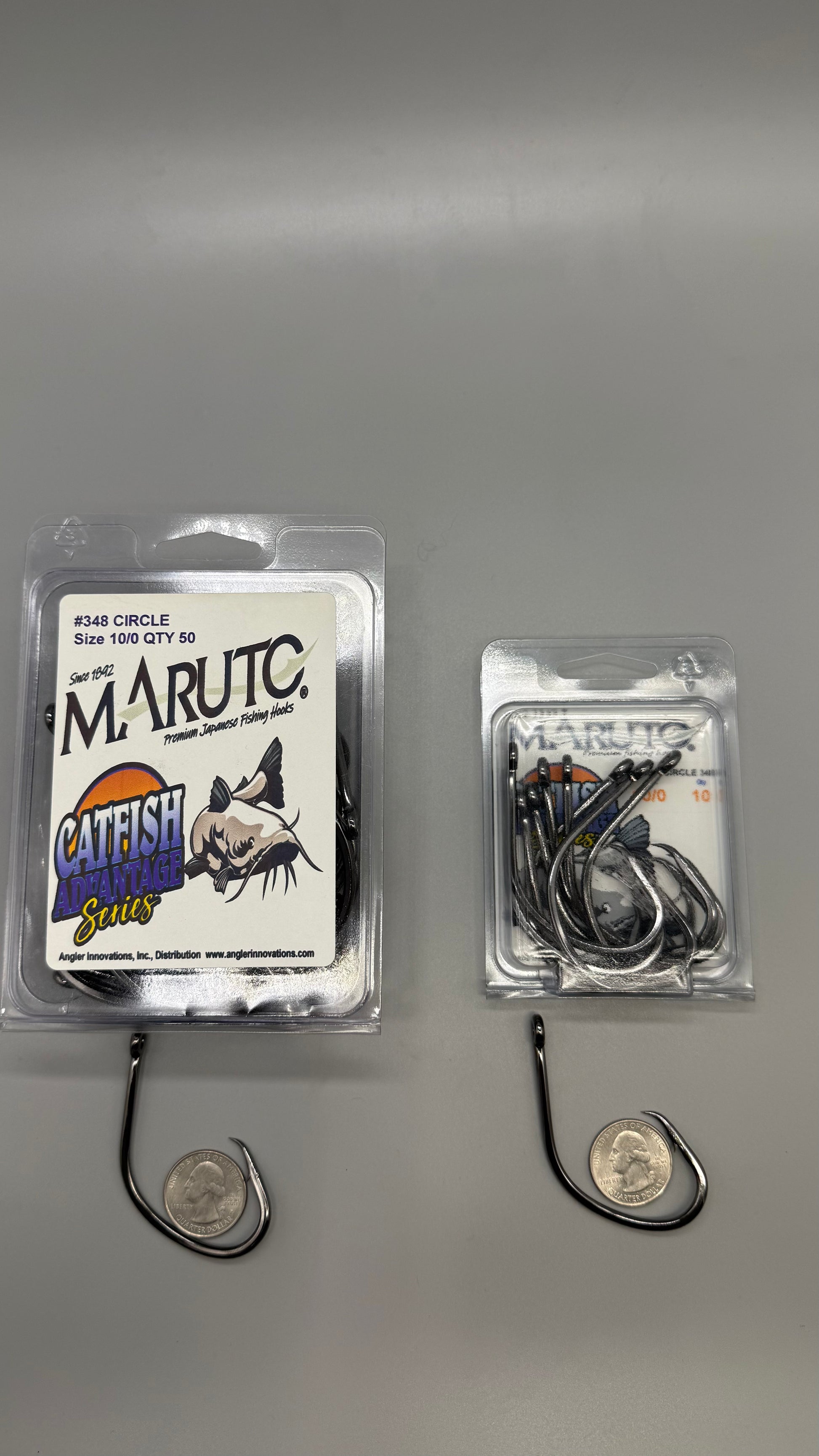 MARUTO Circle Hooks 8/0 & 10/0