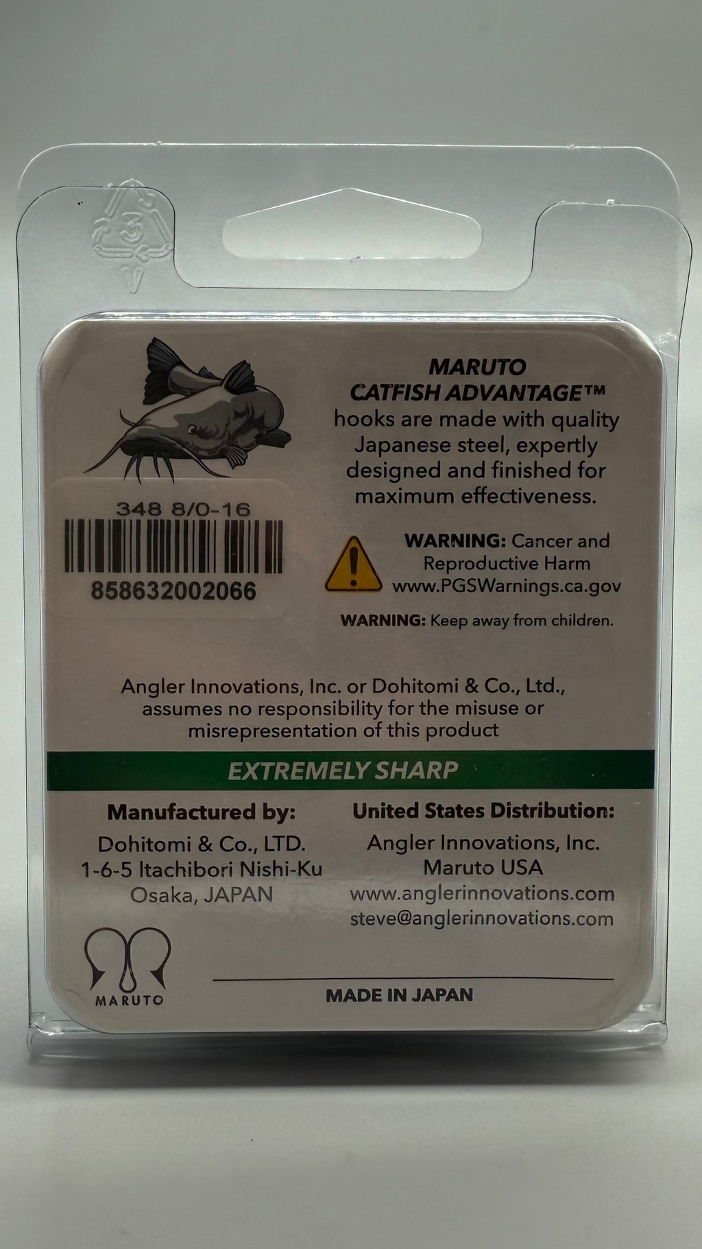 MARUTO Circle Hooks 8/0 & 10/0