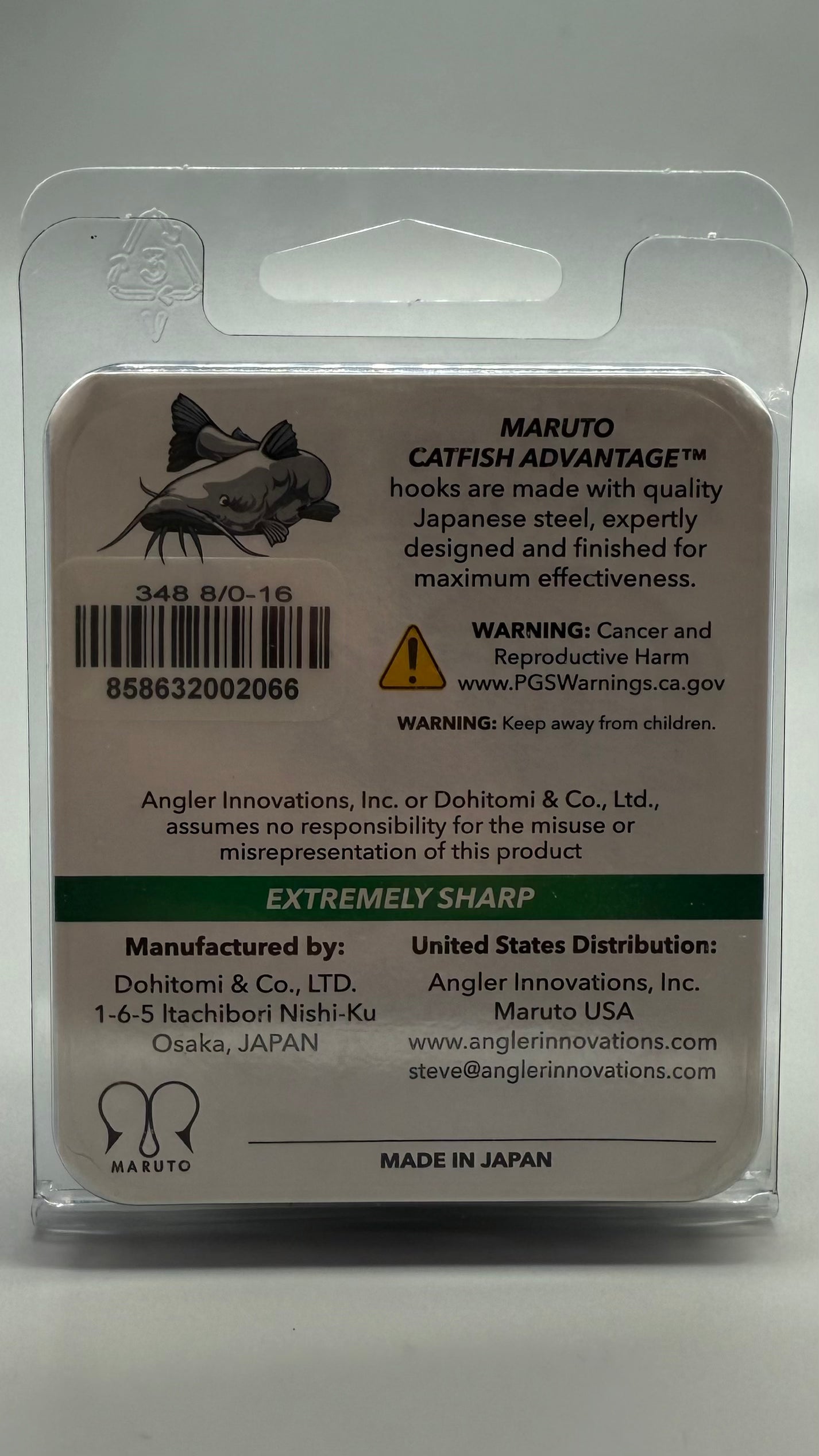 MARUTO Circle Hooks 8/0 & 10/0