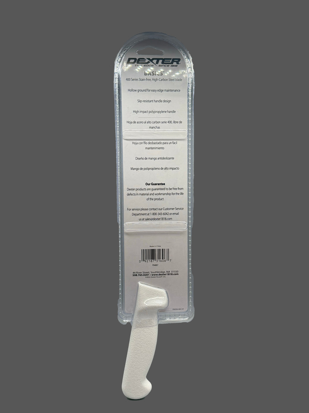Dexter 8" Scalloped Offset Sandwich Knife Serrated
