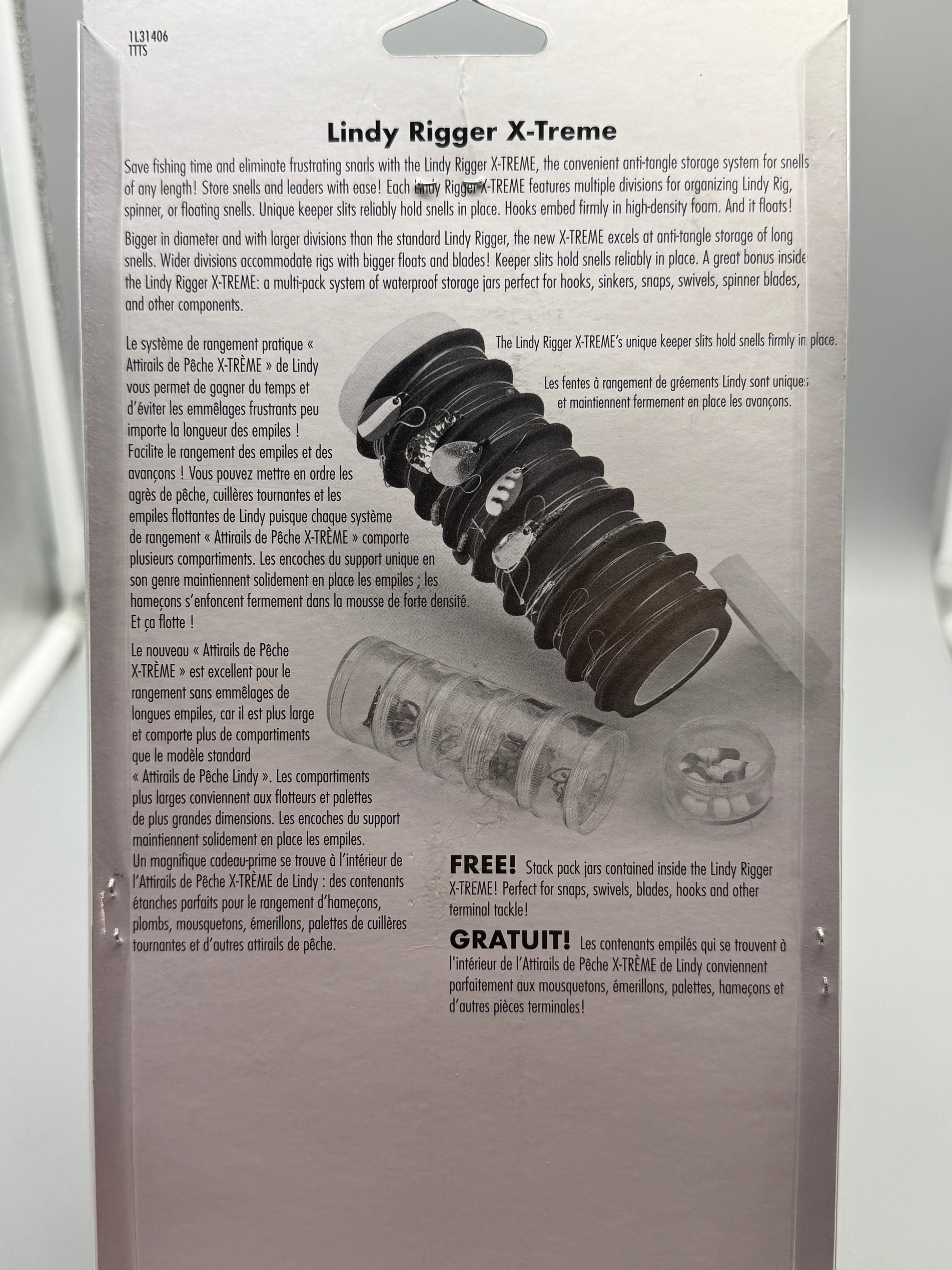 Lindy Rigger X-Treme anti-tangle storage tackle organizer