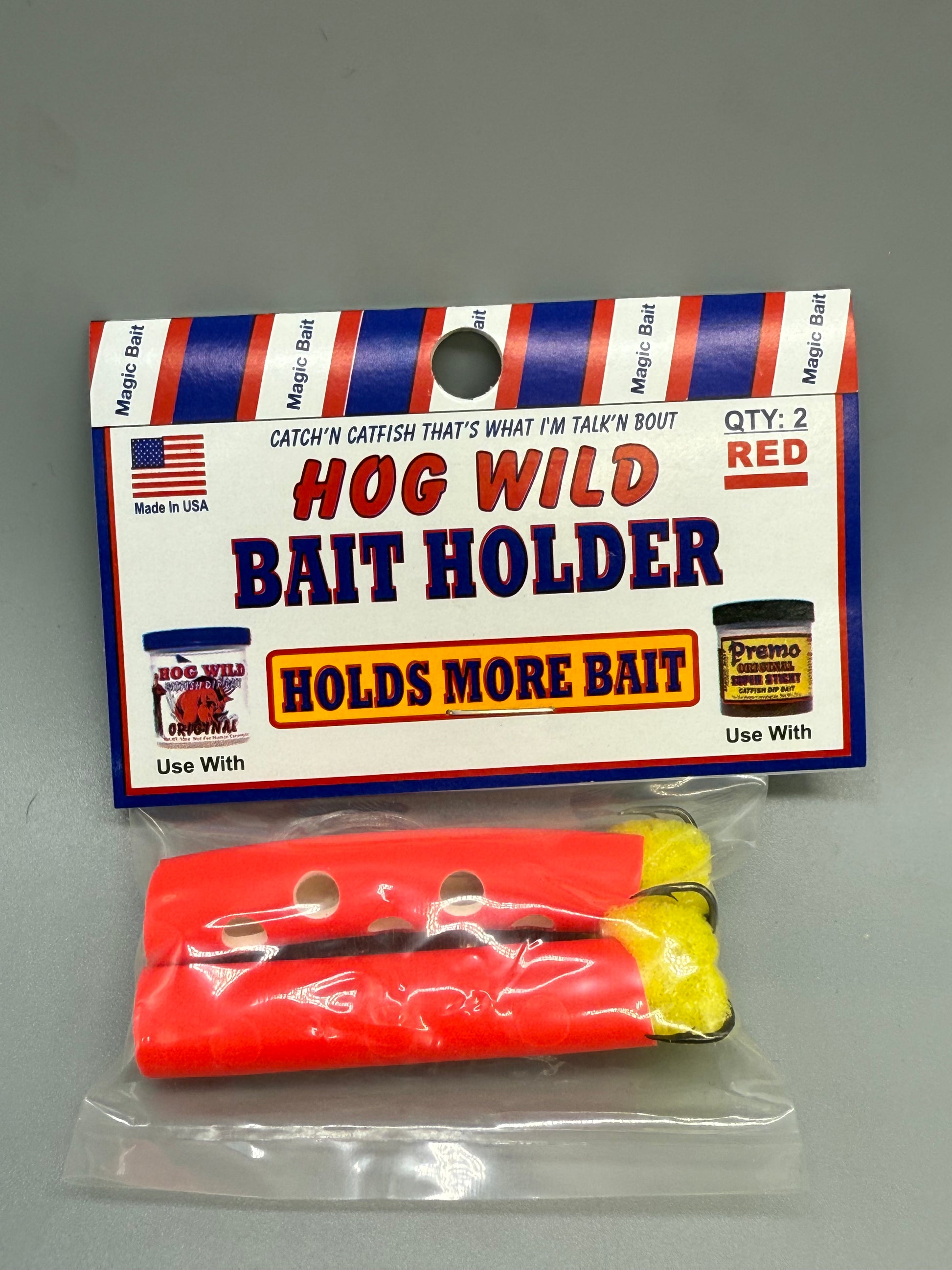 Magic Bait Hog Wild Dip Bait Holder 2 pack