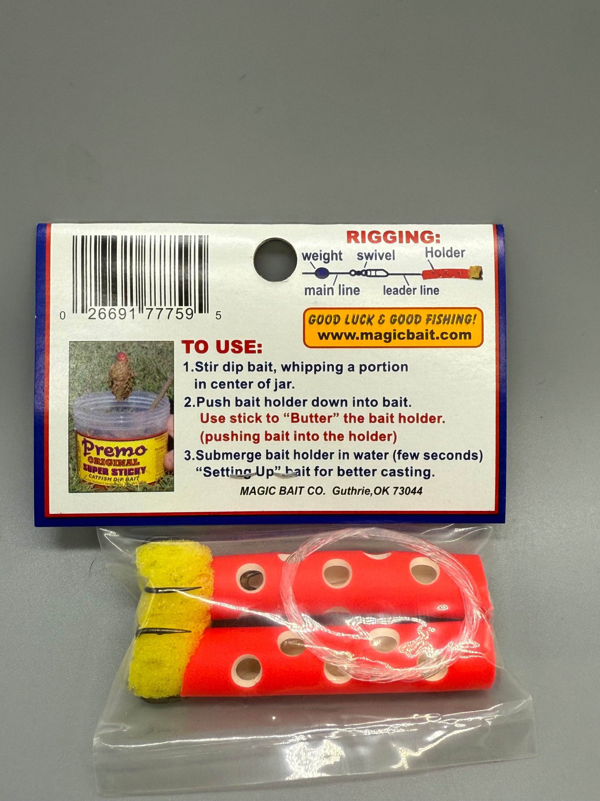 Magic Bait Hog Wild Dip Bait Holder 2 pack