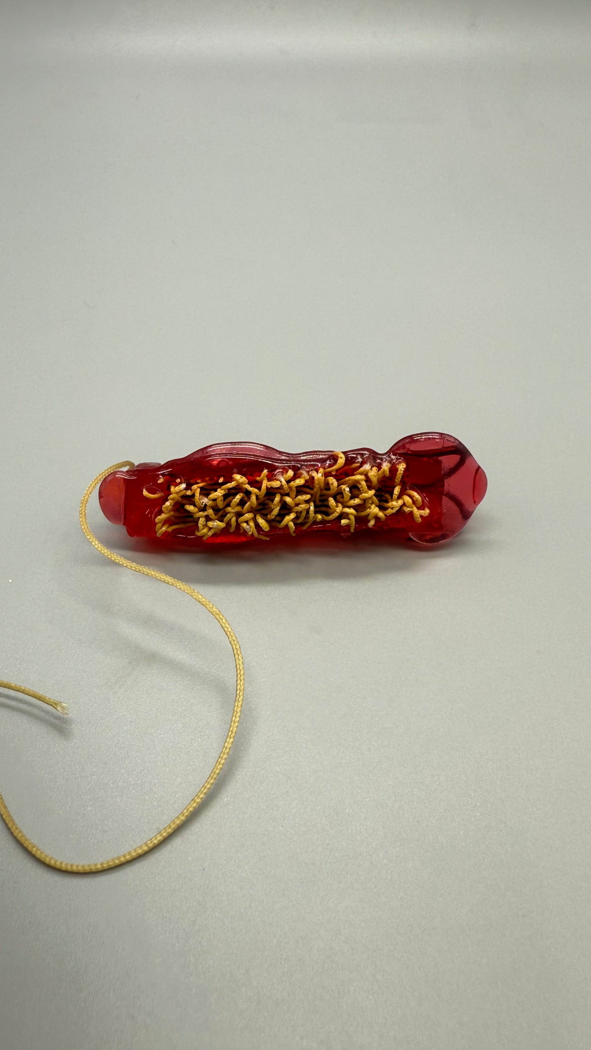 A.C.'s Woolyback Worms Dip Bait Holder