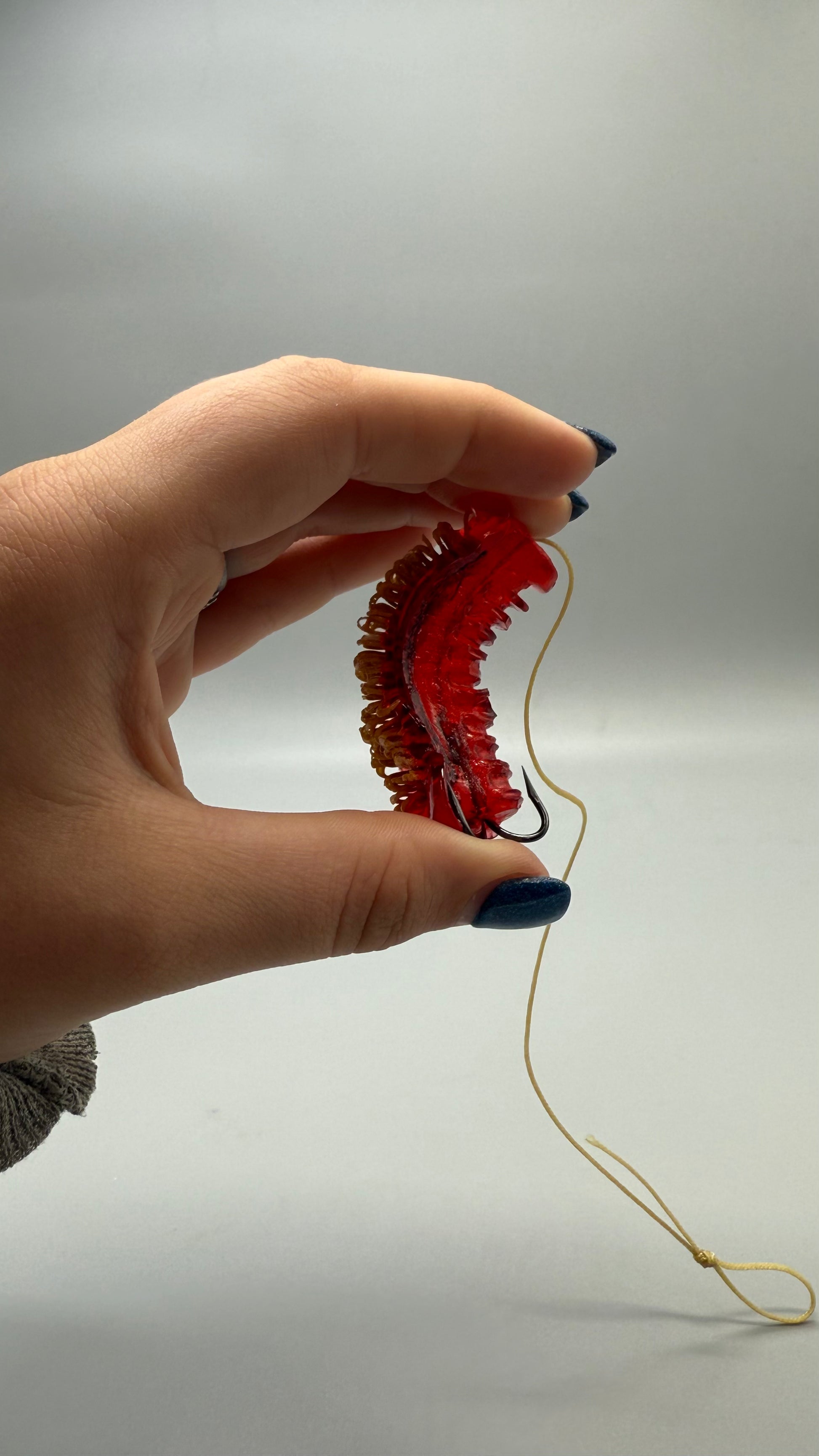 A.C.'s Woolyback Worms Dip Bait Holder