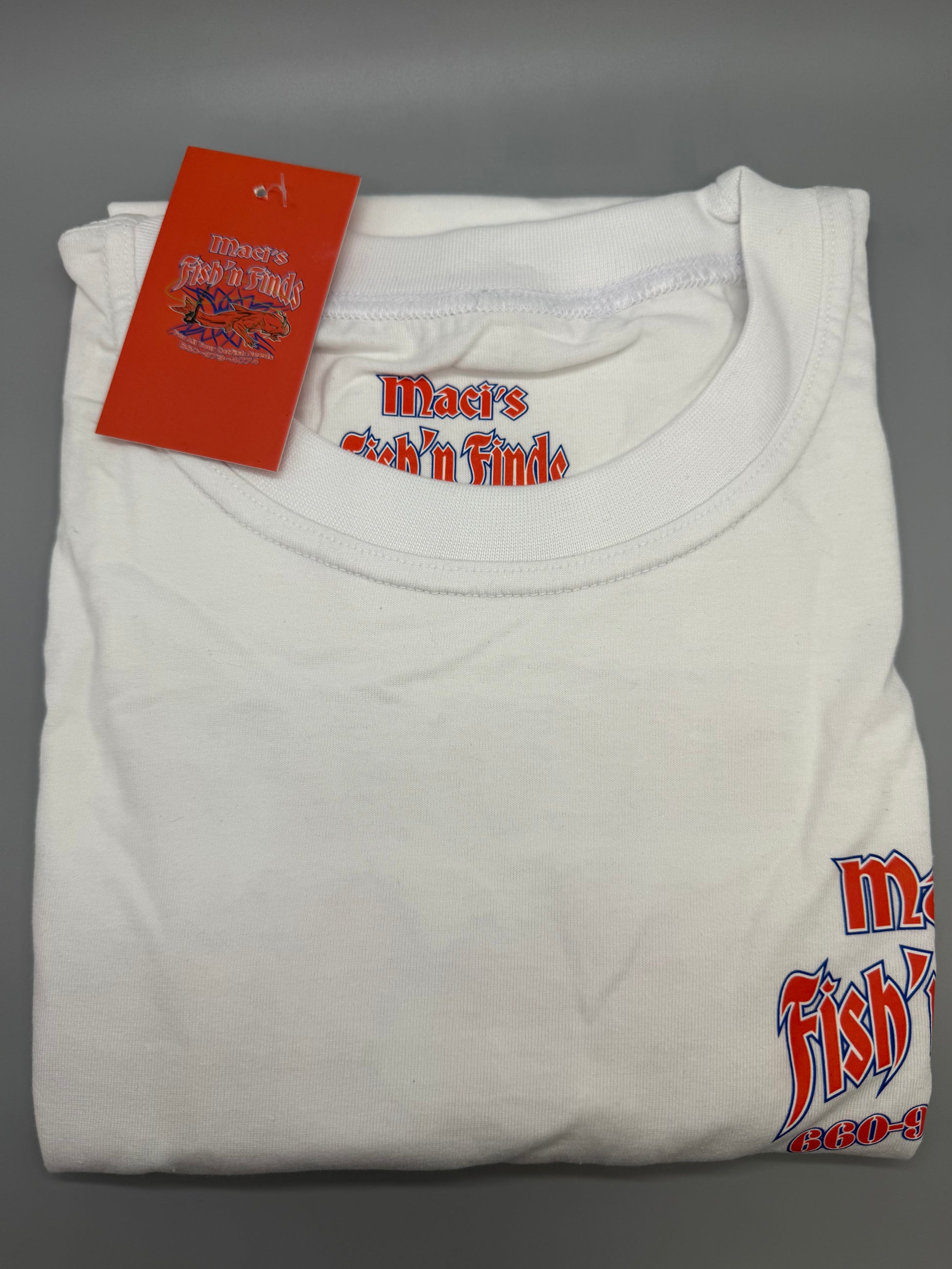 Maci's Fish 'n Finds Cotton T-Shirts