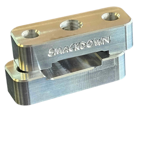 Smackdown Rod Holder Base Pontoon Square Rail 1" - 1.25"