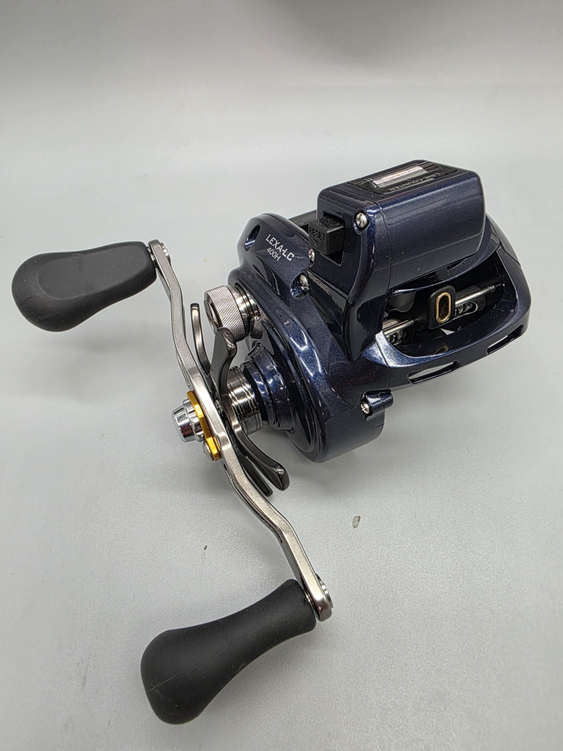 counter reel fishing Daiwa Lexa 400 Line Counter Reel