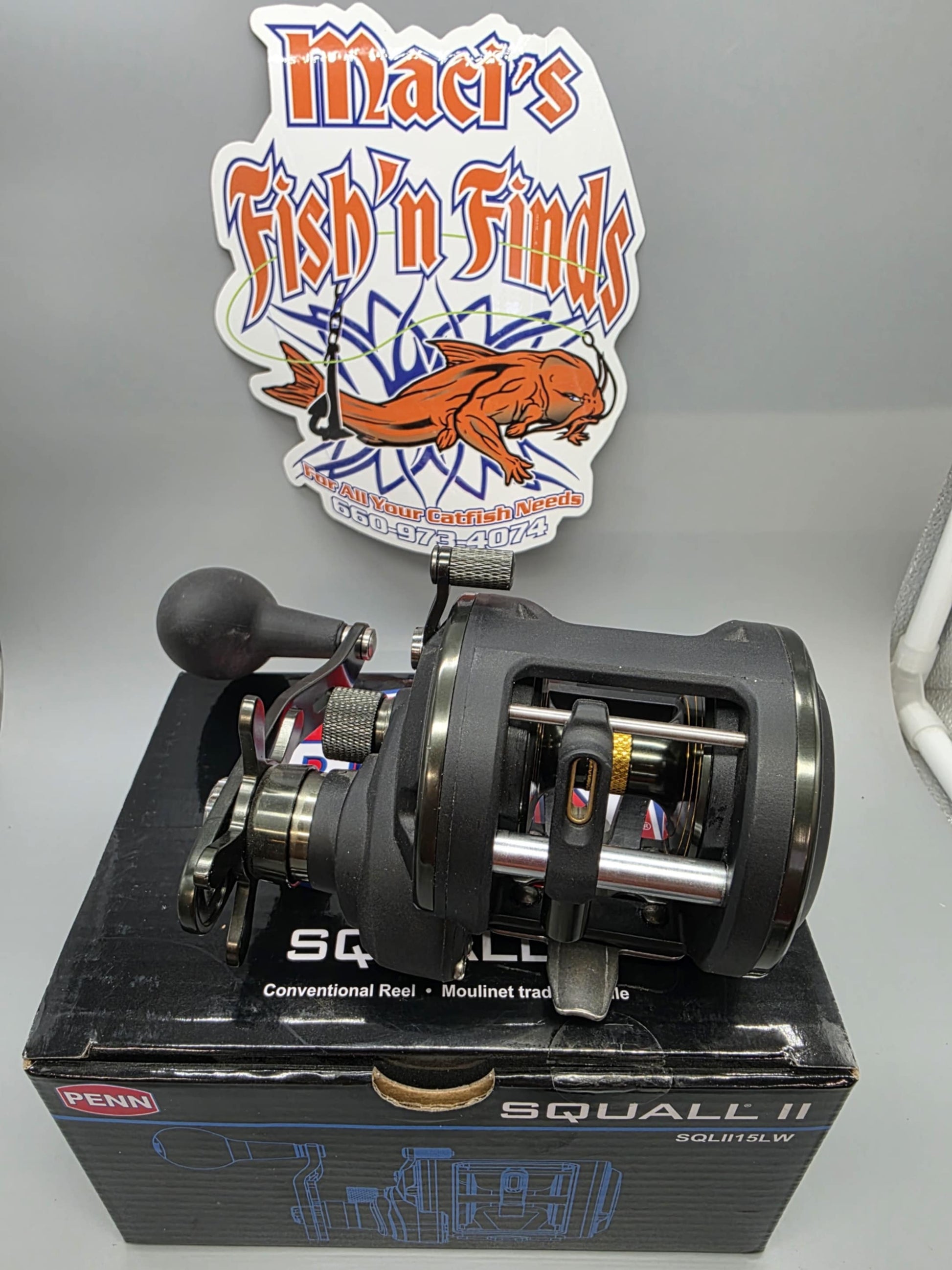 Penn Squall II LW Conventional Reels Line counter, non Line counter 15 20 30