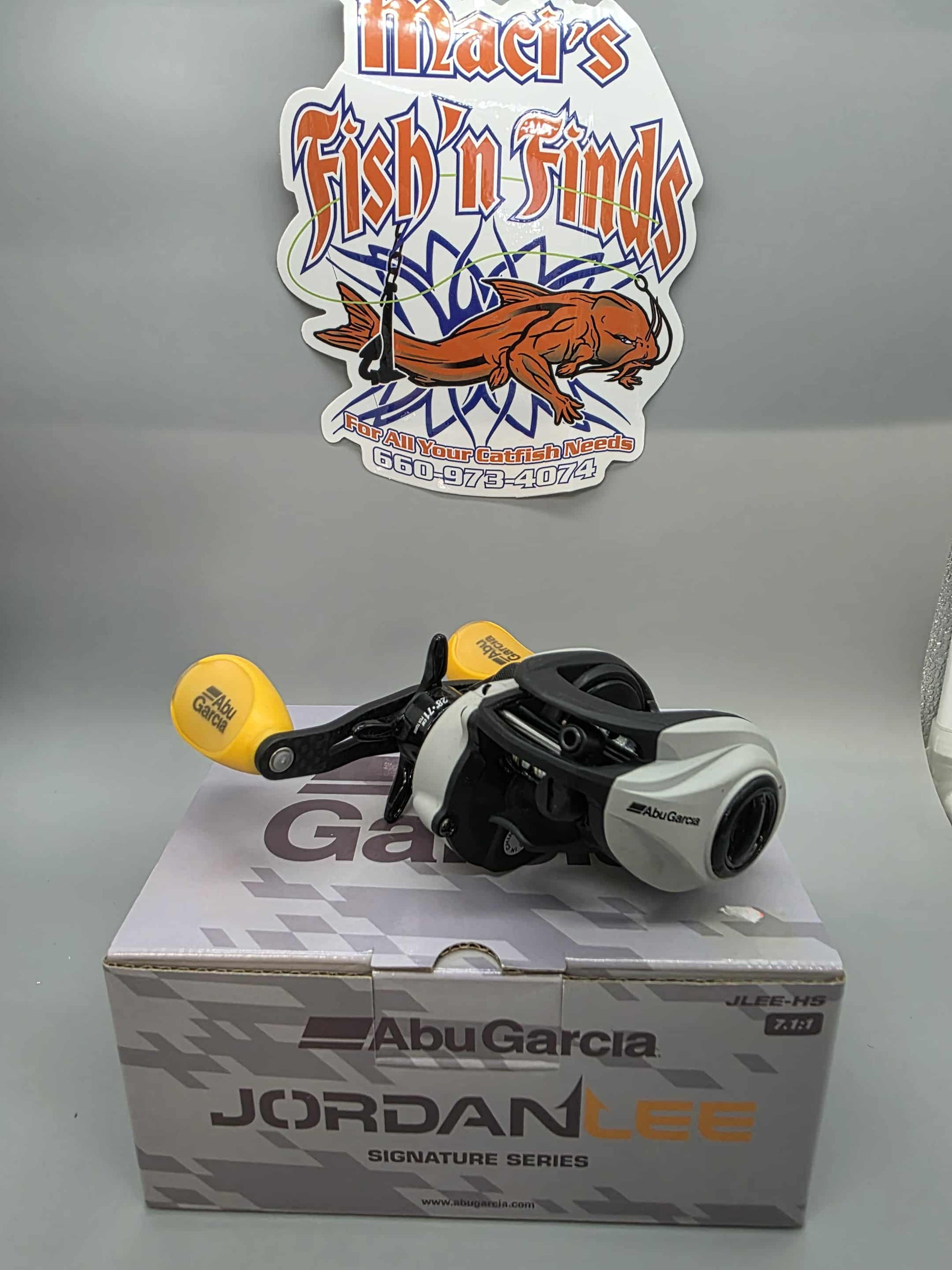 Abu Garcia Jordan Lee Baitcast Reed JLEE HS 7.1:1 – Maci's Fish 'n Finds