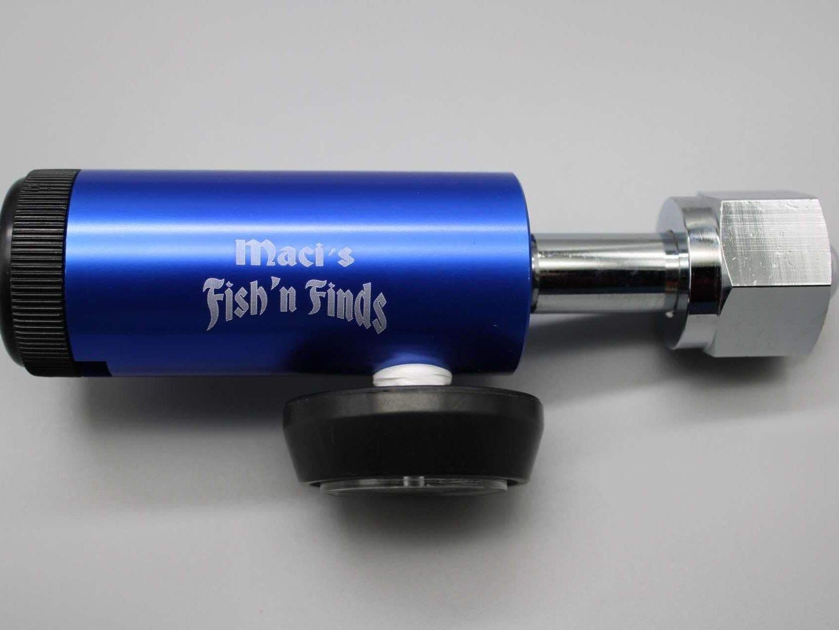 Maci's Fish 'n Finds Oxygen Regulator 0-3000 psi 1/32 adjustment