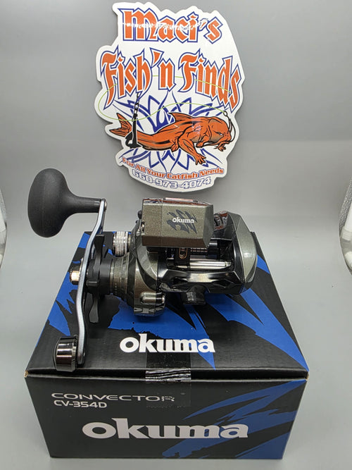 Okuma Convector CV-354D Low Profile Line Counter Reel