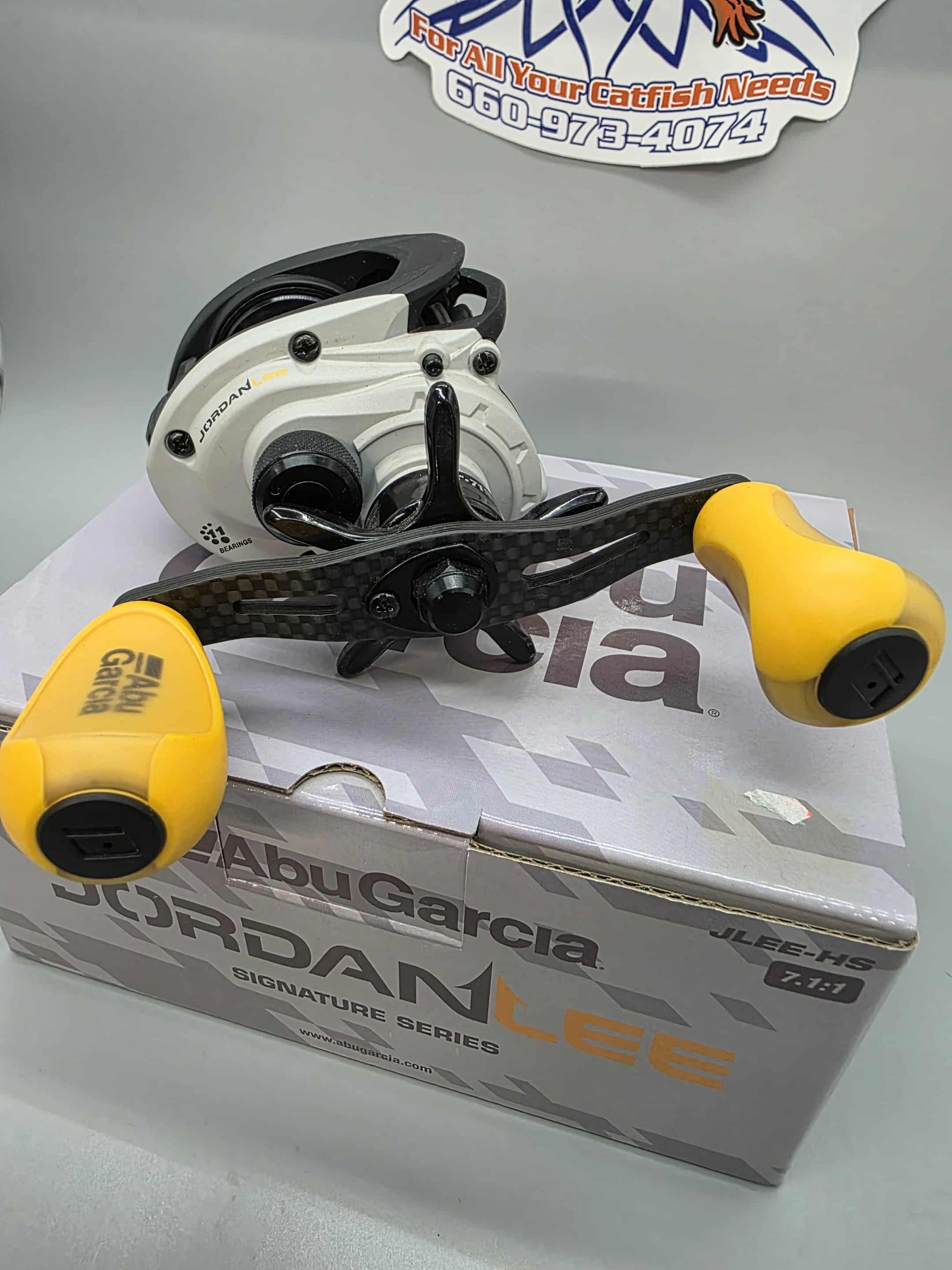 Abu Garcia Jordan Lee Baitcast Reed JLEE HS 7.1:1