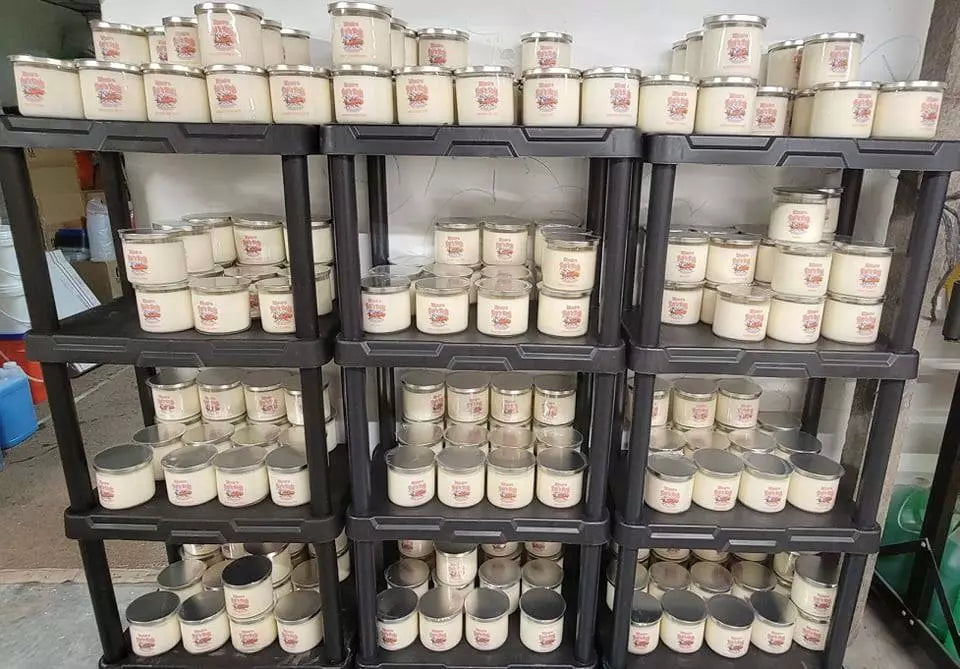 Fishing Candles Amazing scents 3-wick Unique Names (USA)