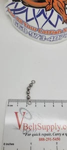 USA Made Ball Chain Swivel Bead #6 45# Test Bass, Crappie, Walleye 4 BALL